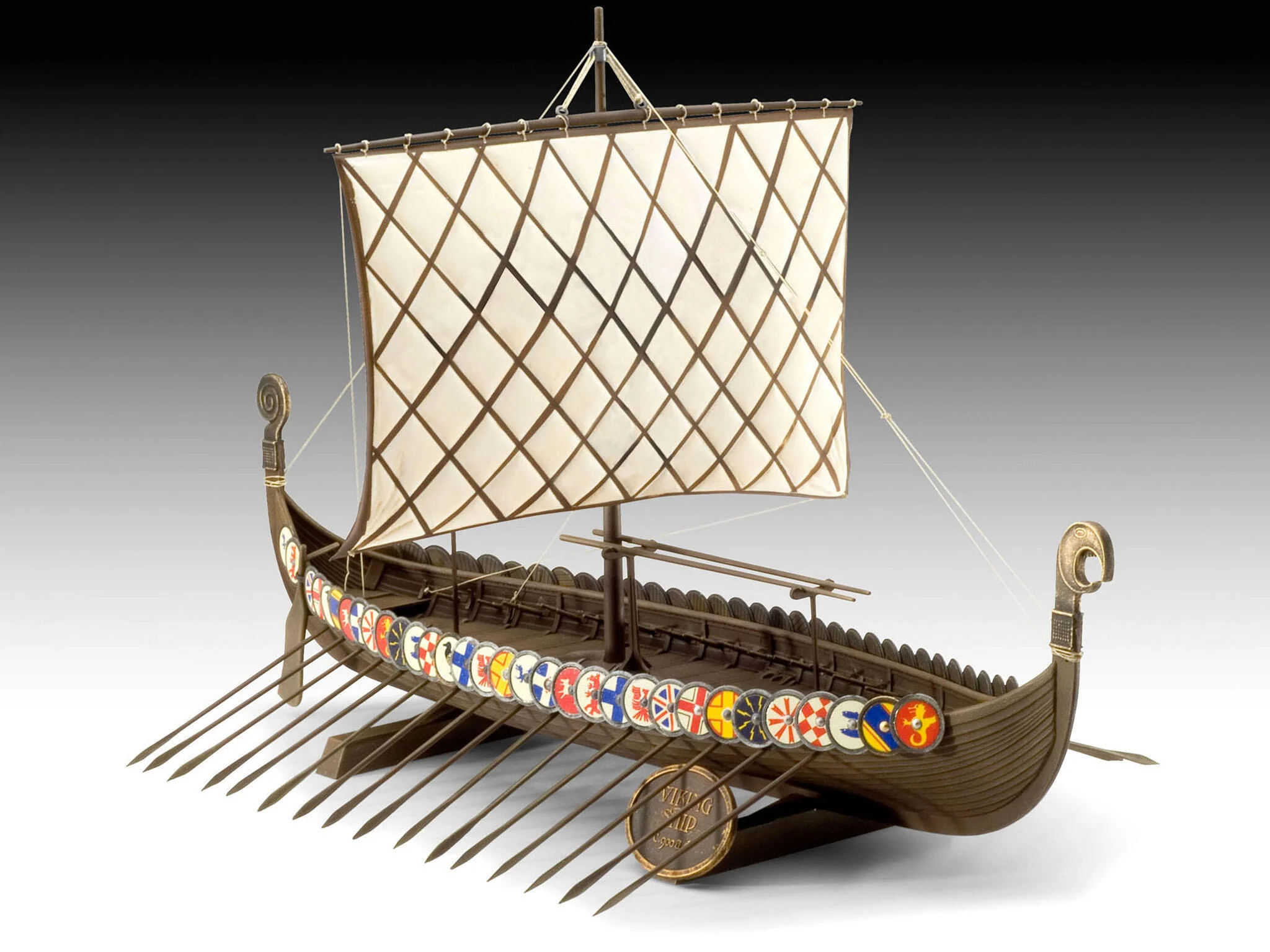 05403 Viking Ship Model Kit - Image 2