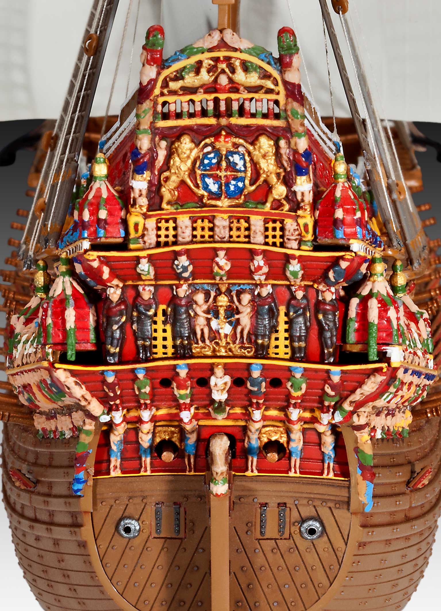 05414 Swedish Regal Warship "Vasa" Model Kit - Image 5