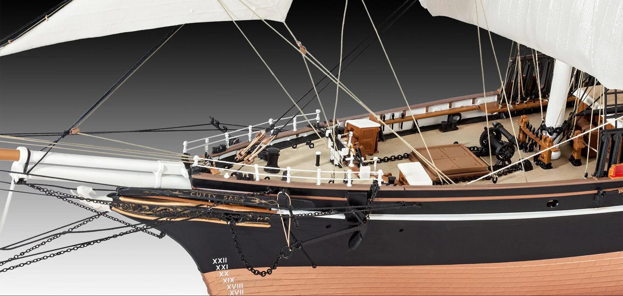 05422 Cutty Sark Model Kit - Image 3