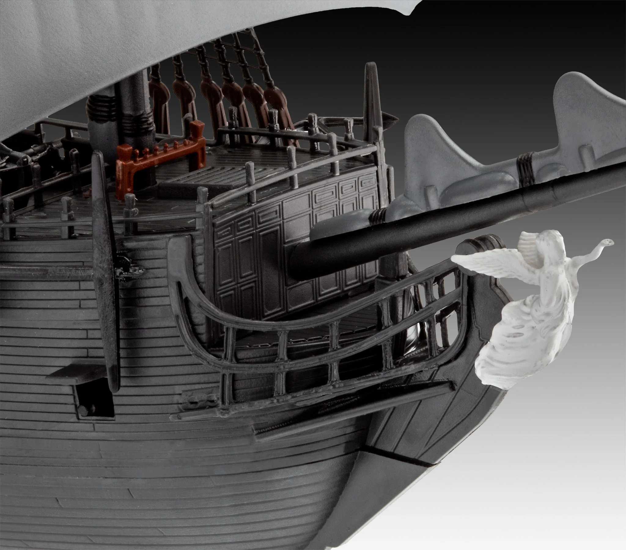 05499 Black Pearl easy-click-system (1:150 Scale) Model Kit - Image 4