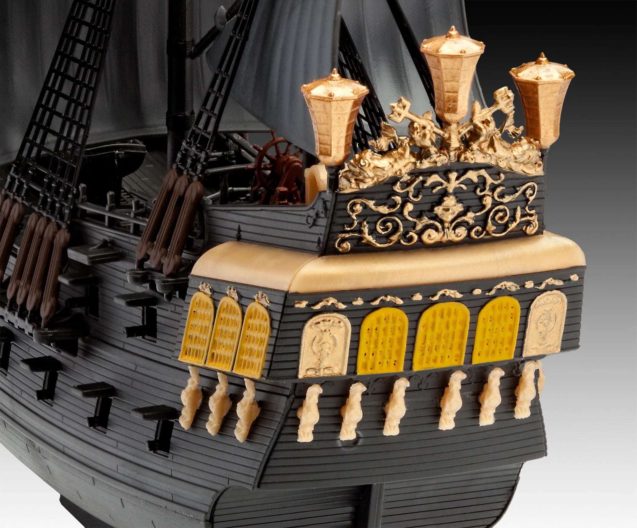 05499 Black Pearl easy-click-system (1:150 Scale) Model Kit - Image 5