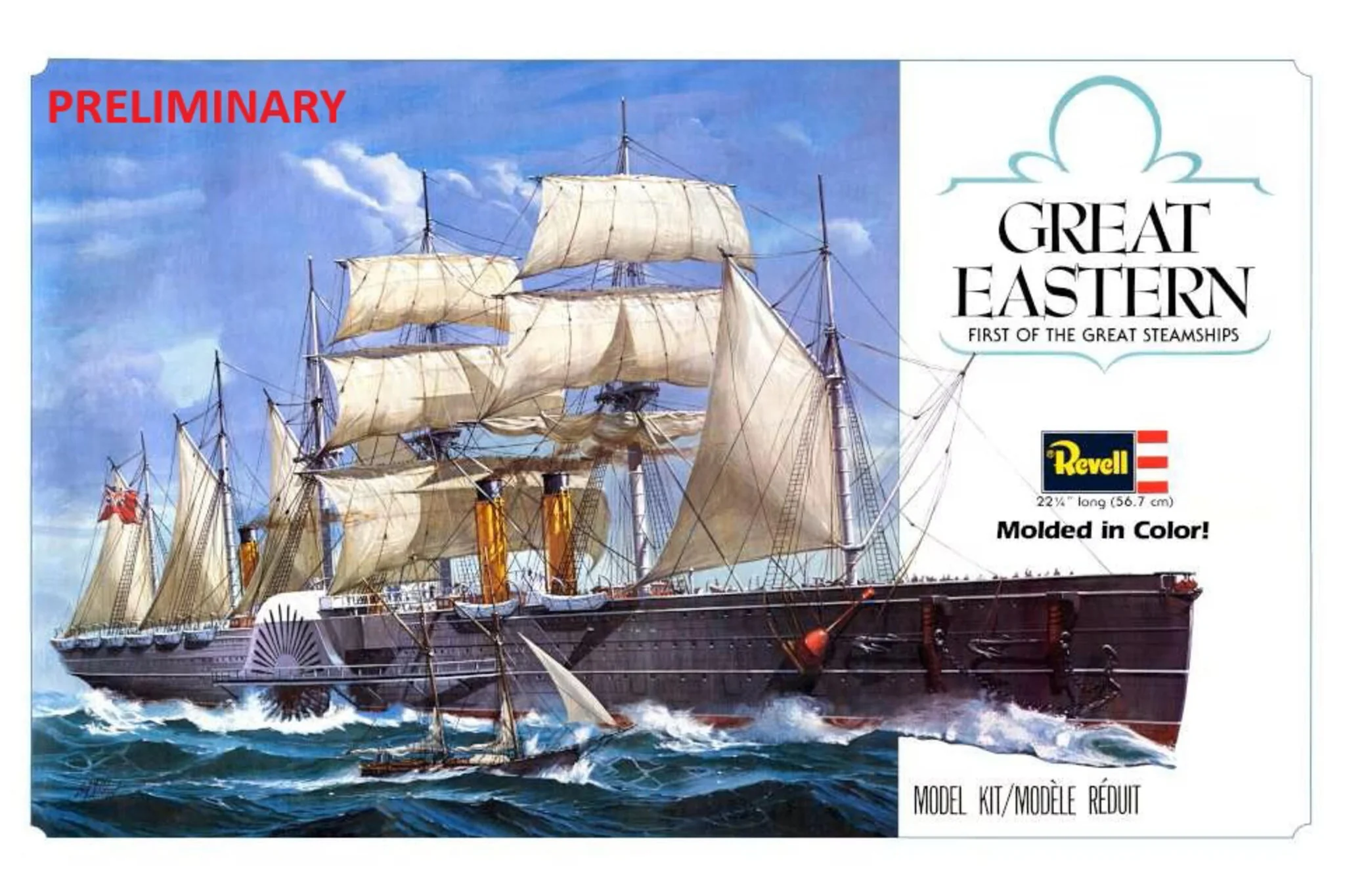 05608 Great Eastern 75 Years Plastic Model Kit