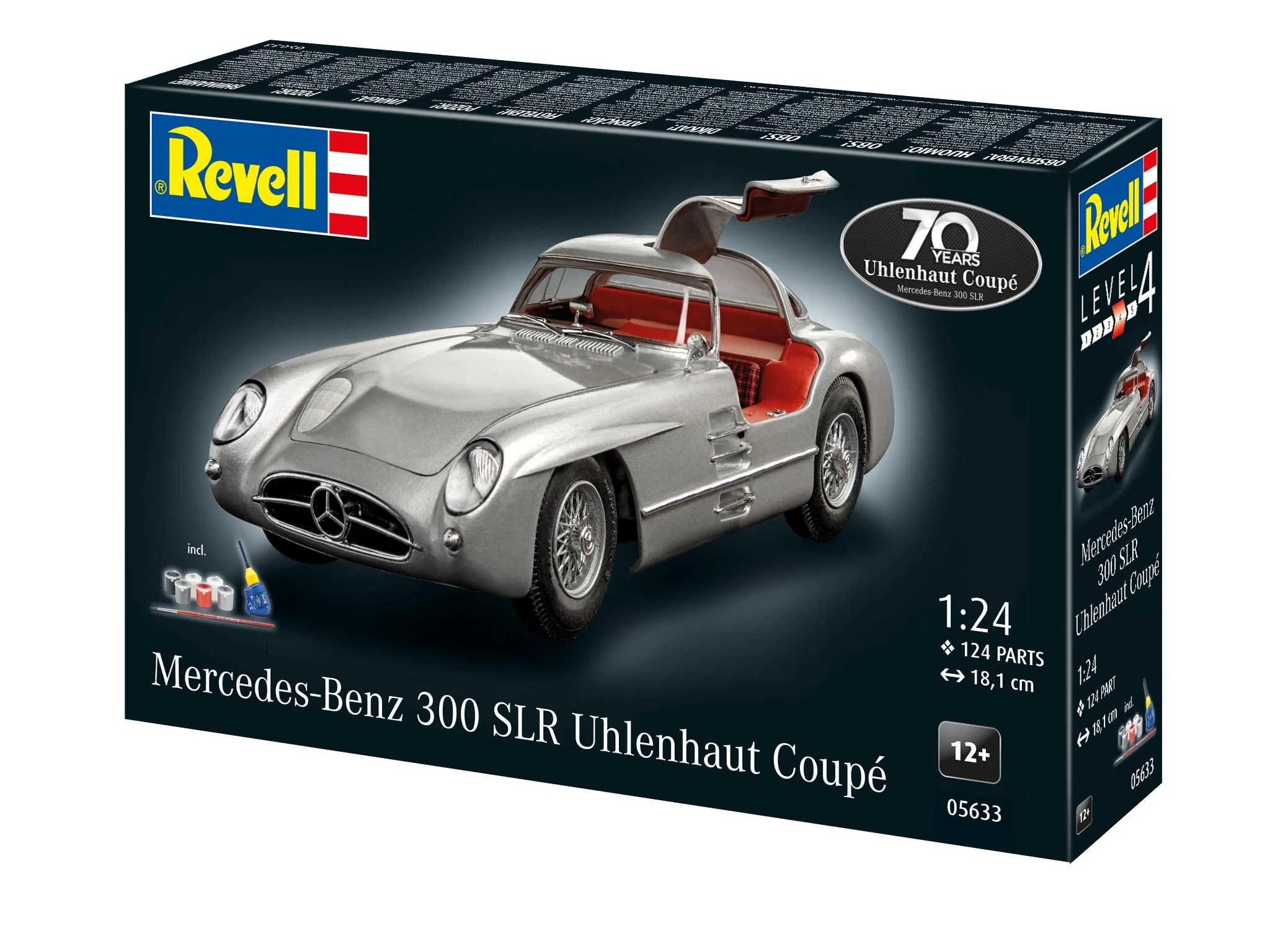 05633 Gift Set Mercedes-Benz 300 SLR 70th Anniversary Model Kit - Image 13