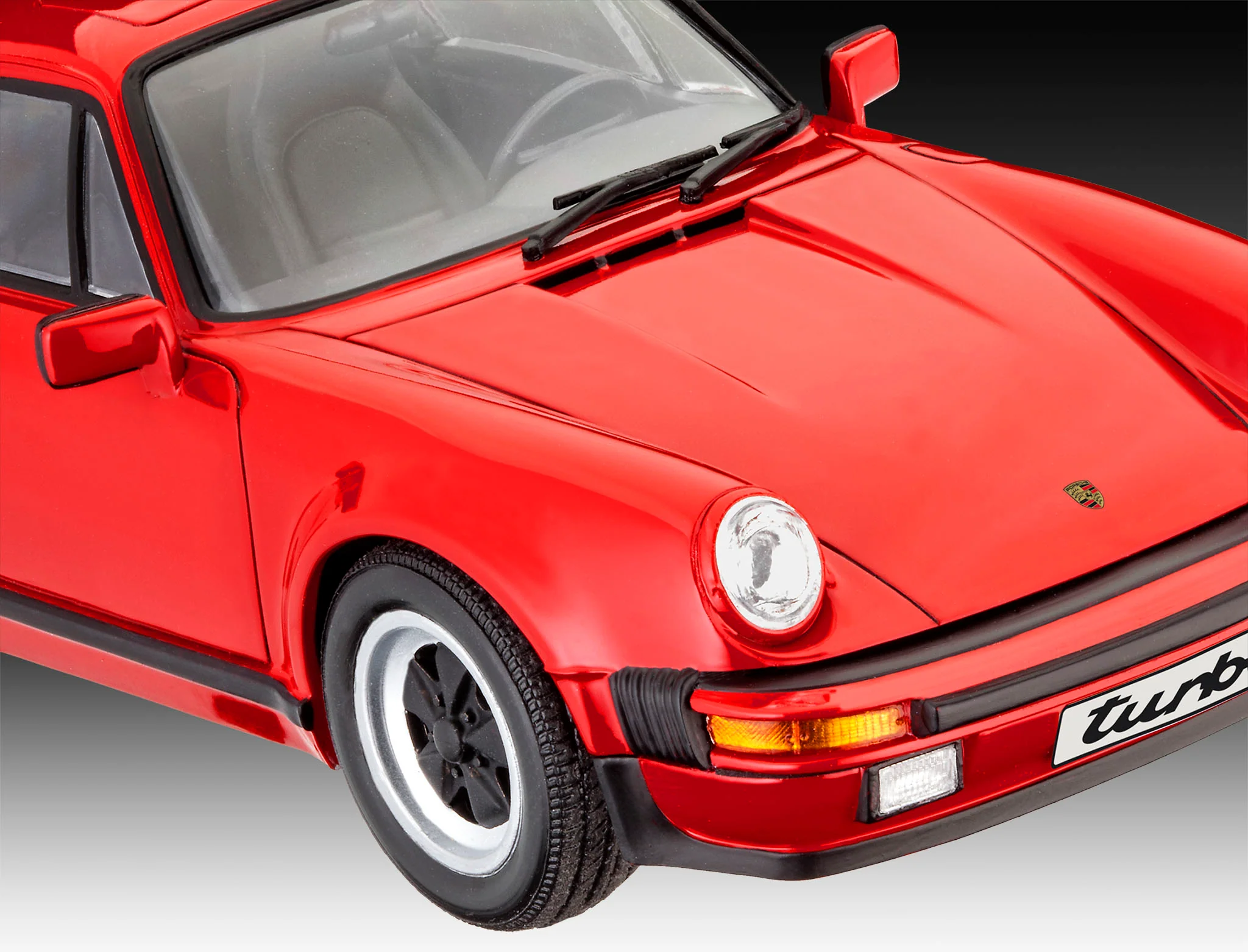 05634 Gift Set Porsche 911 Turbo 50th Anniversary Model Kit - Image 3