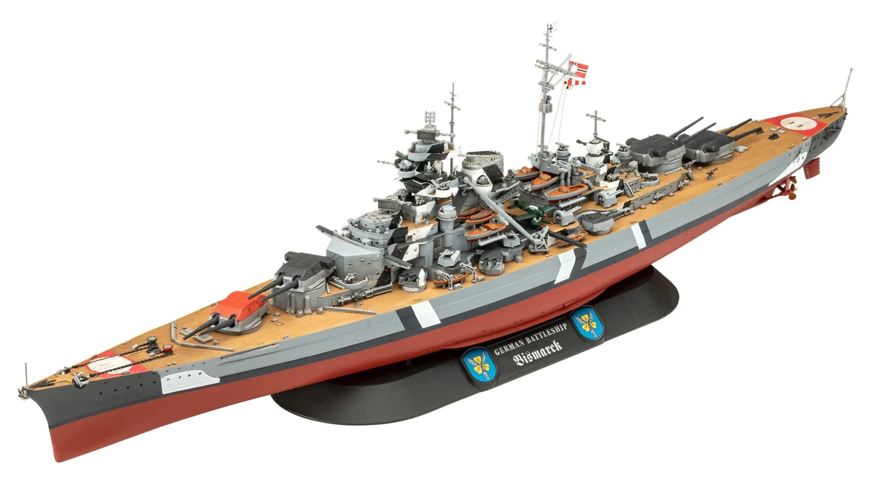 05637 Gift Set The Legendary Bismarck (1:700 & 1:1200) Model Kit - Image 4