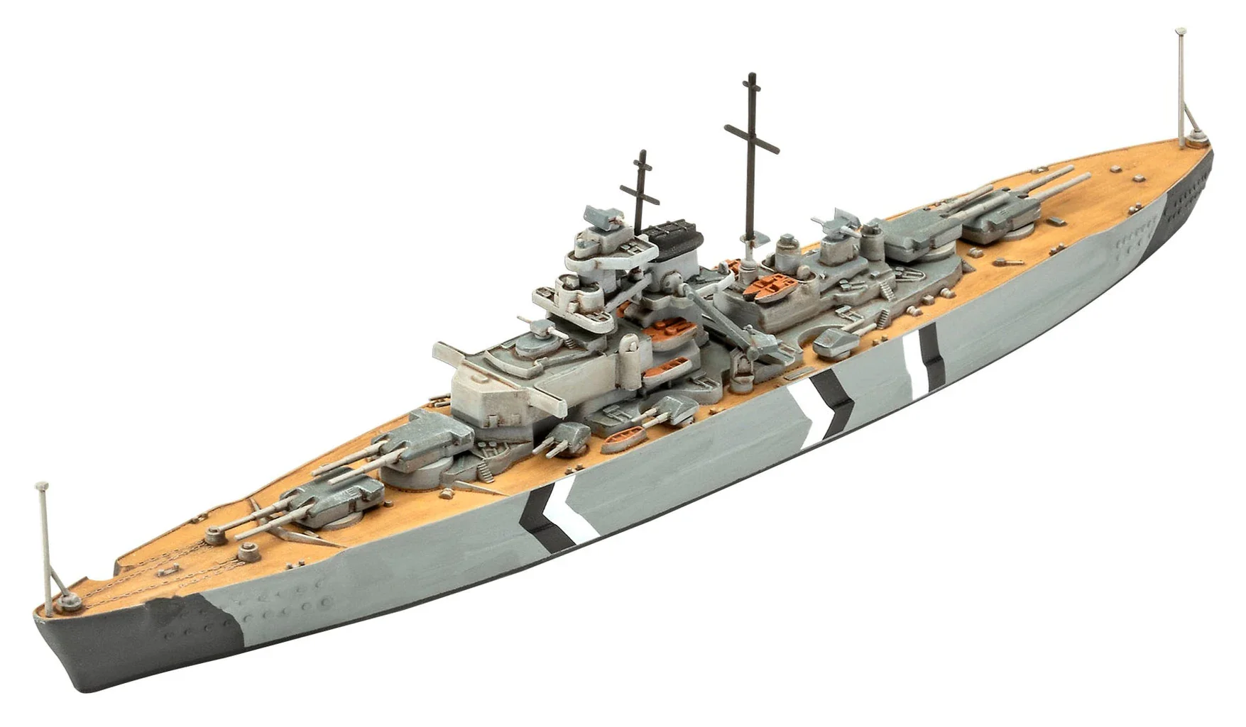 05637 Gift Set The Legendary Bismarck (1:700 & 1:1200) Model Kit - Image 5