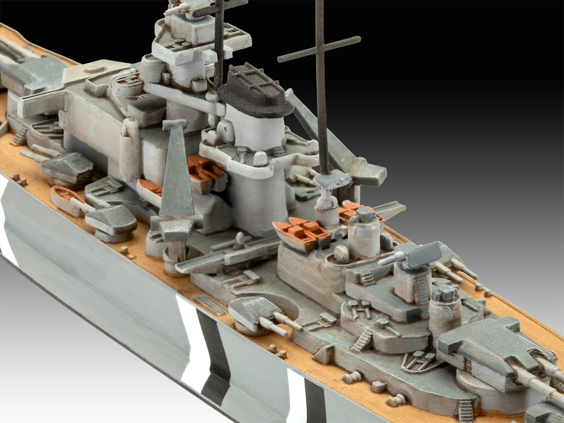 05637 Gift Set The Legendary Bismarck (1:700 & 1:1200) Model Kit - Image 7