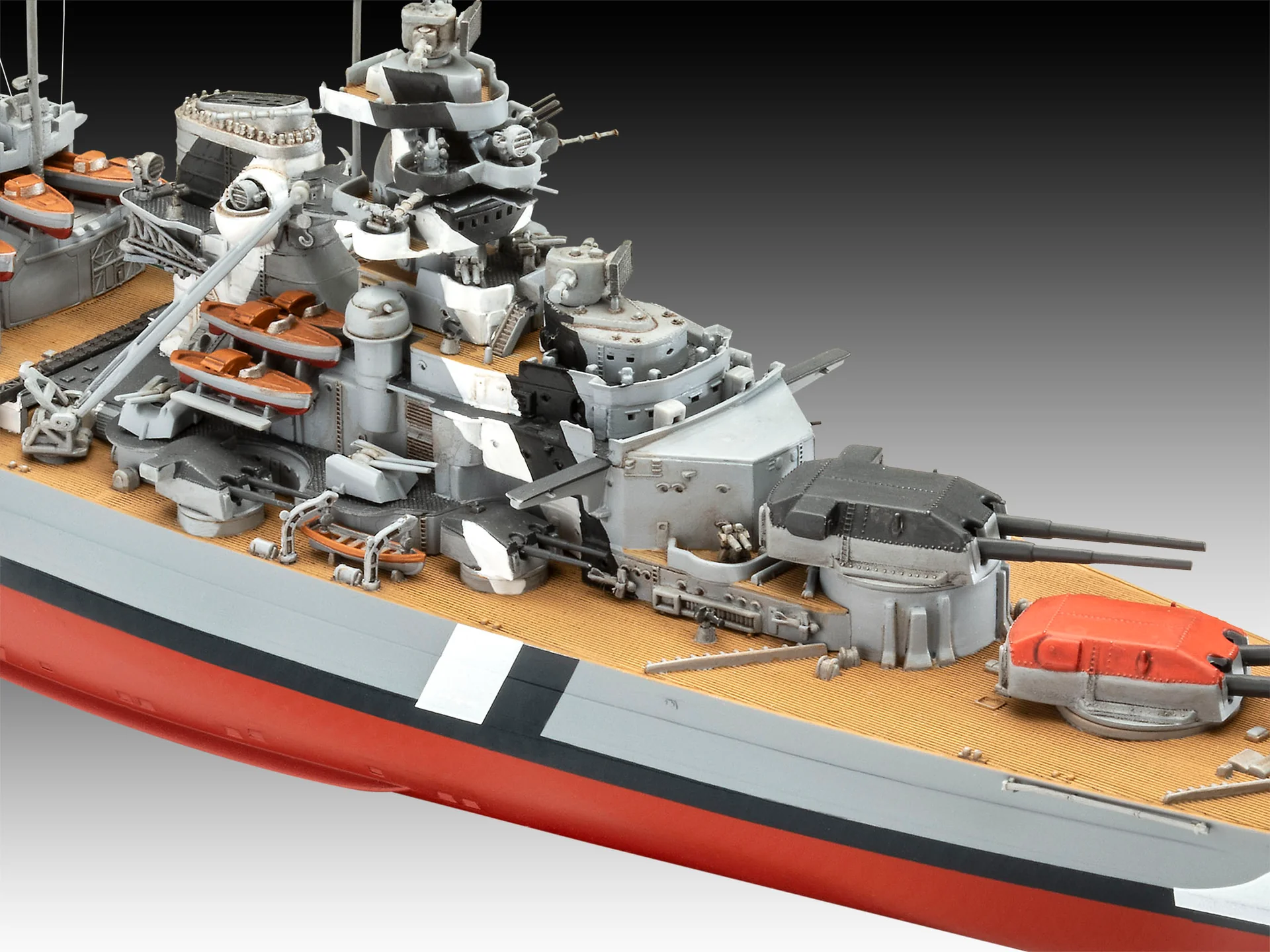 05637 Gift Set The Legendary Bismarck (1:700 & 1:1200) Model Kit - Image 8