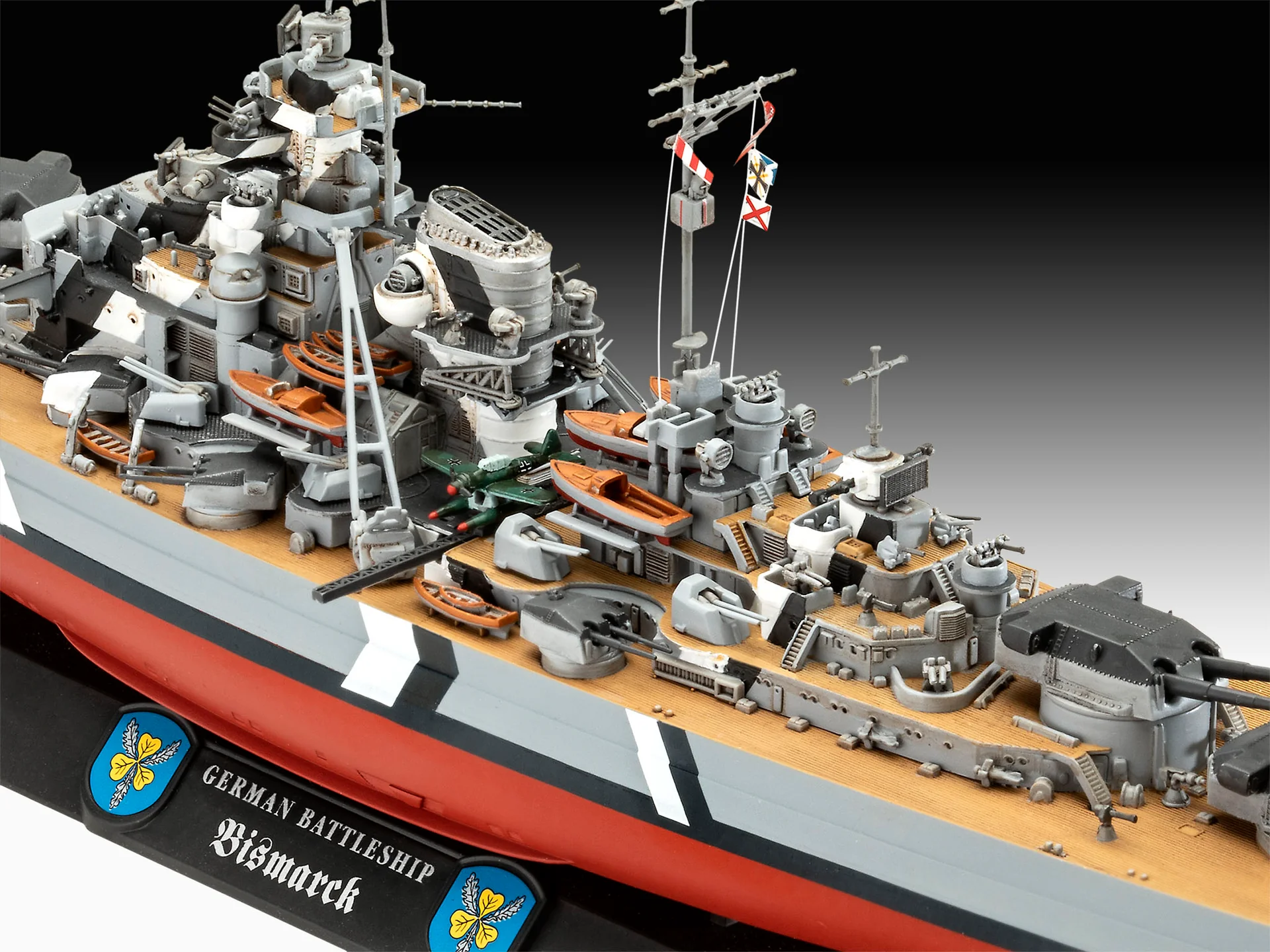 05637 Gift Set The Legendary Bismarck (1:700 & 1:1200) Model Kit - Image 9