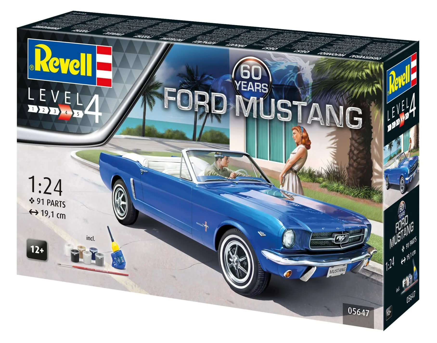 05647 Gift Set - Ford Mustang 60th Anniversary Model Kit - Image 7