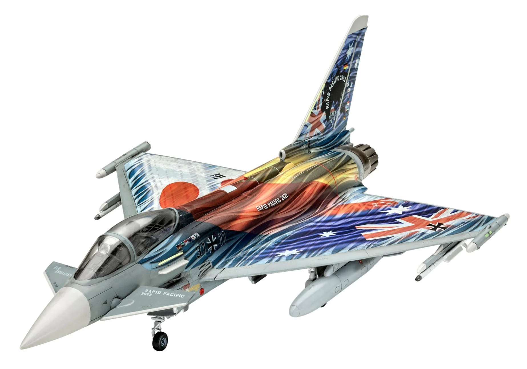 05649 German Eurofighter Pacific Exclusive Edition (1:72 Scale) Model Kit - Image 2