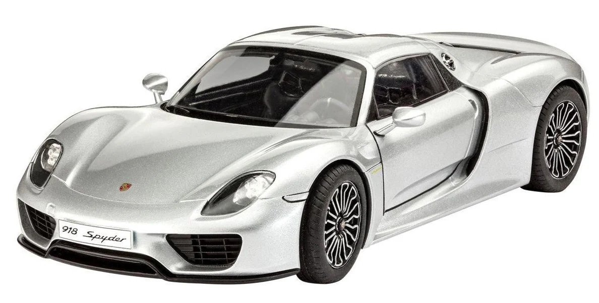 05681 Porsche 918 Spyder/Panamera Gift Set (1:24 Scale) Model Kit - Image 3