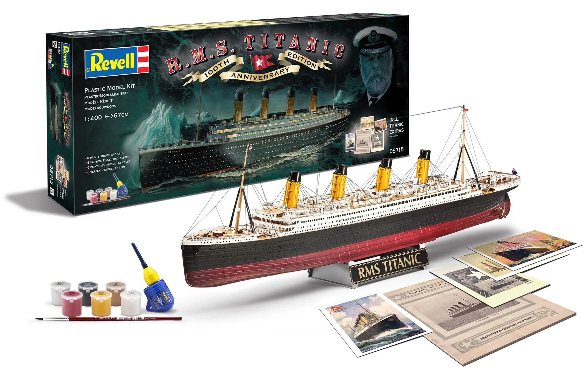 05715 RMS Titanic 100th Anniversary Edition Gift Set (1:400) Model Kit