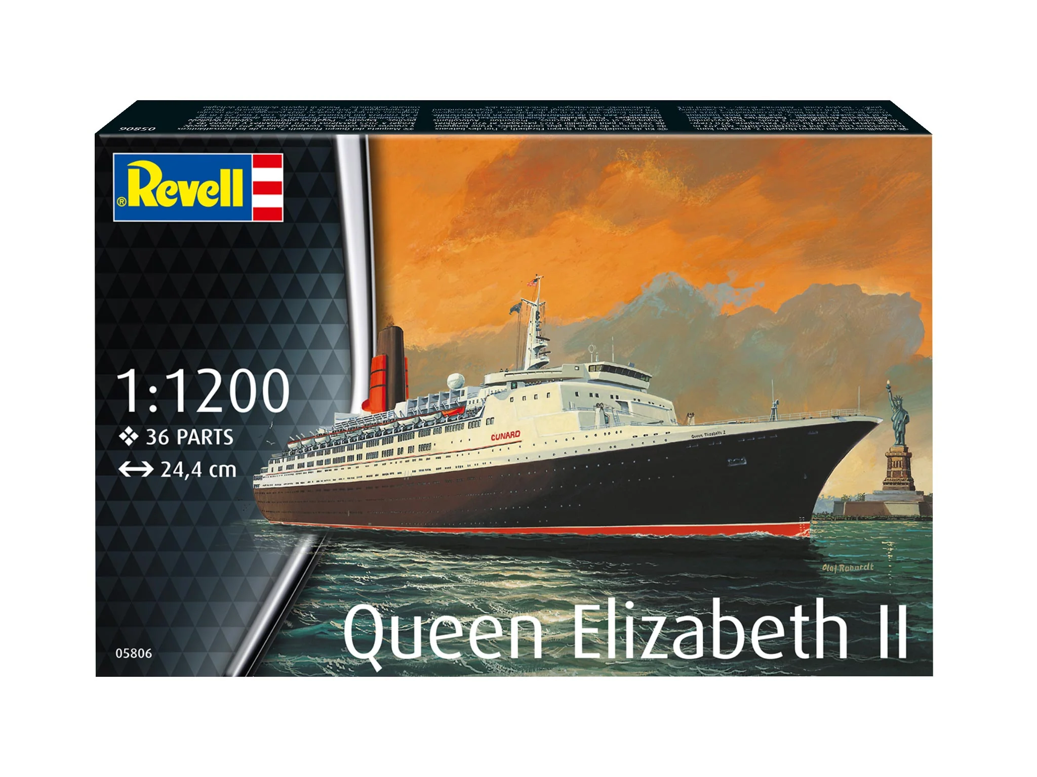 05806 Queen Elizabeth II Model Kit - Image 10