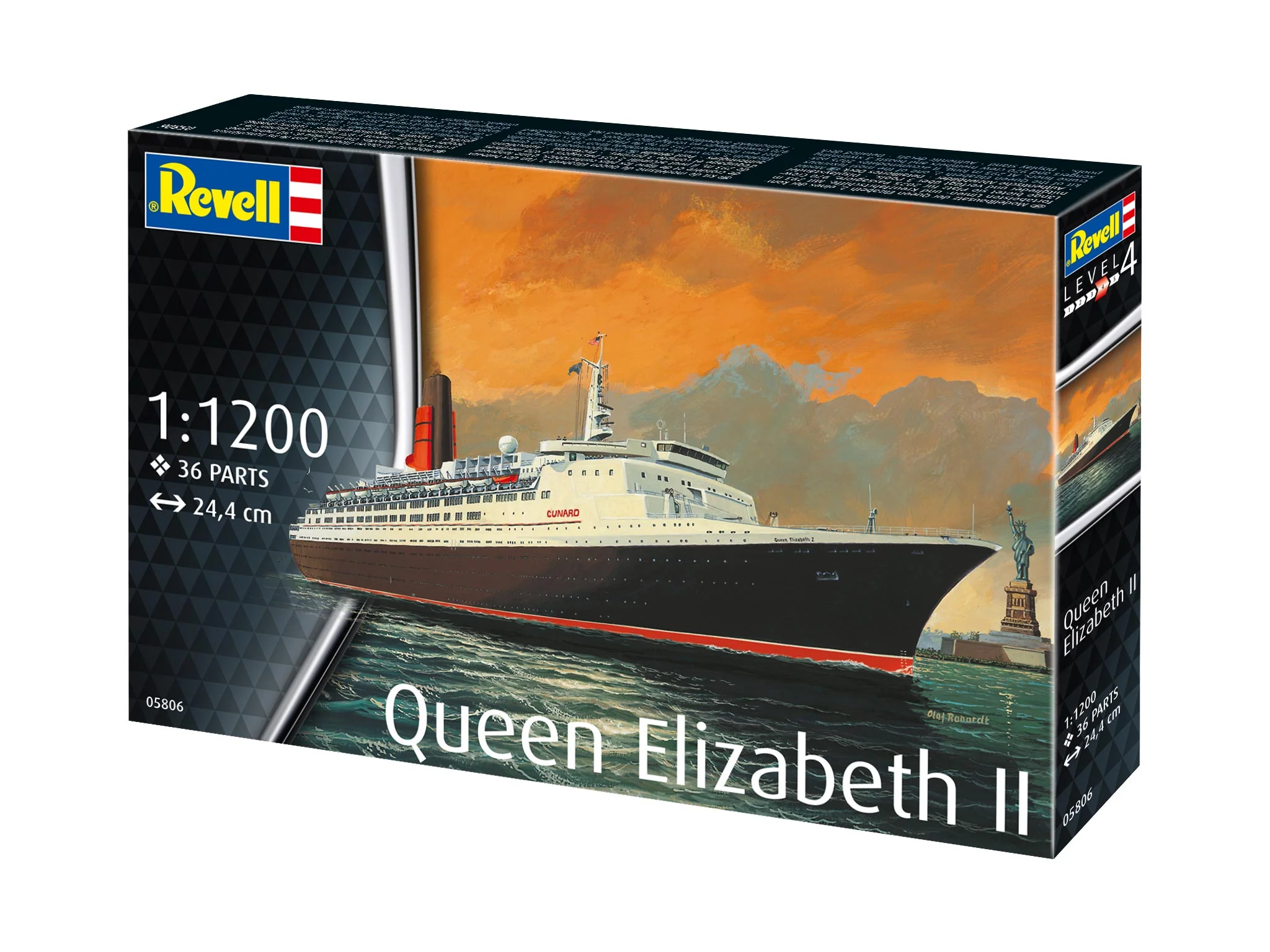 05806 Queen Elizabeth II Model Kit - Image 11