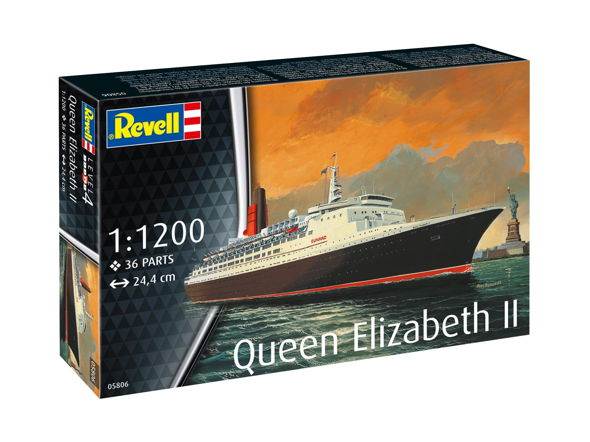 05806 Queen Elizabeth II Model Kit - Image 9