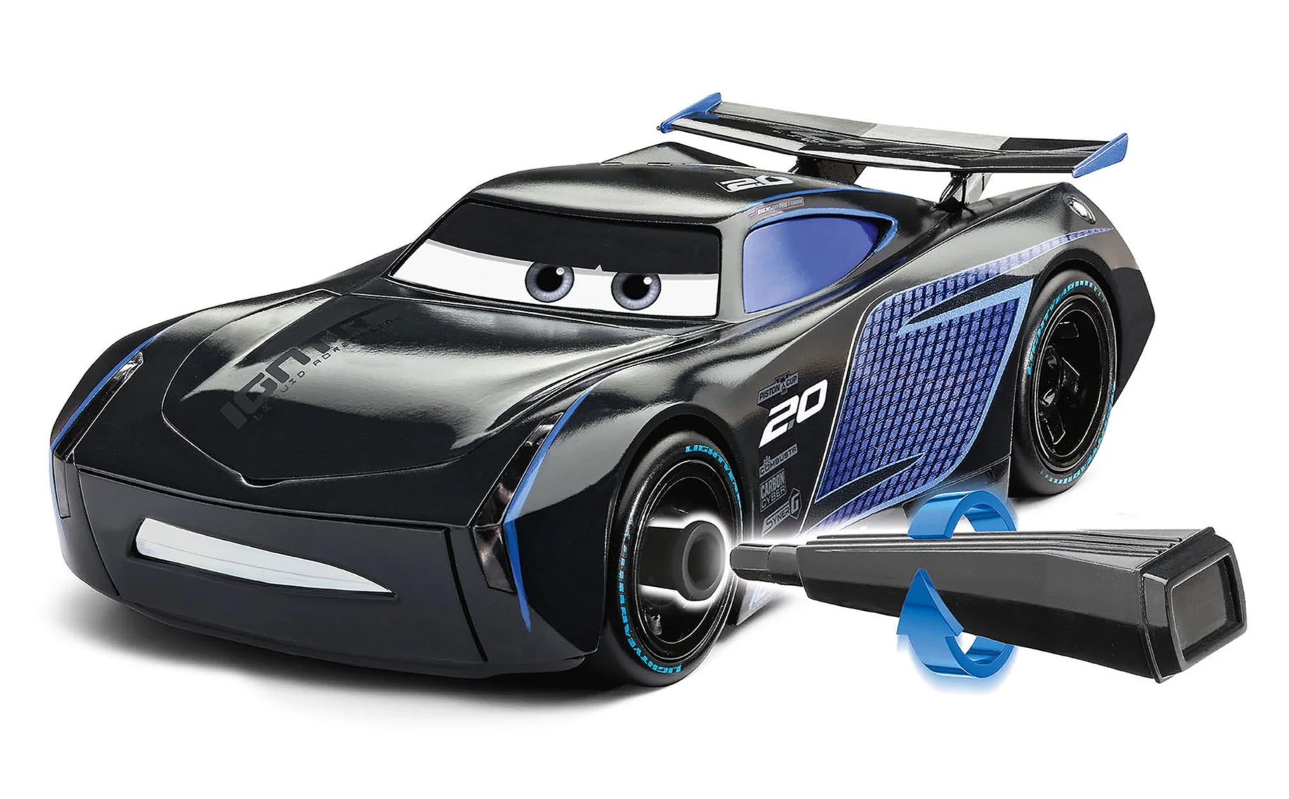06563 Jackson Storm Disney-Cars Car with Light - Sound Model Kit