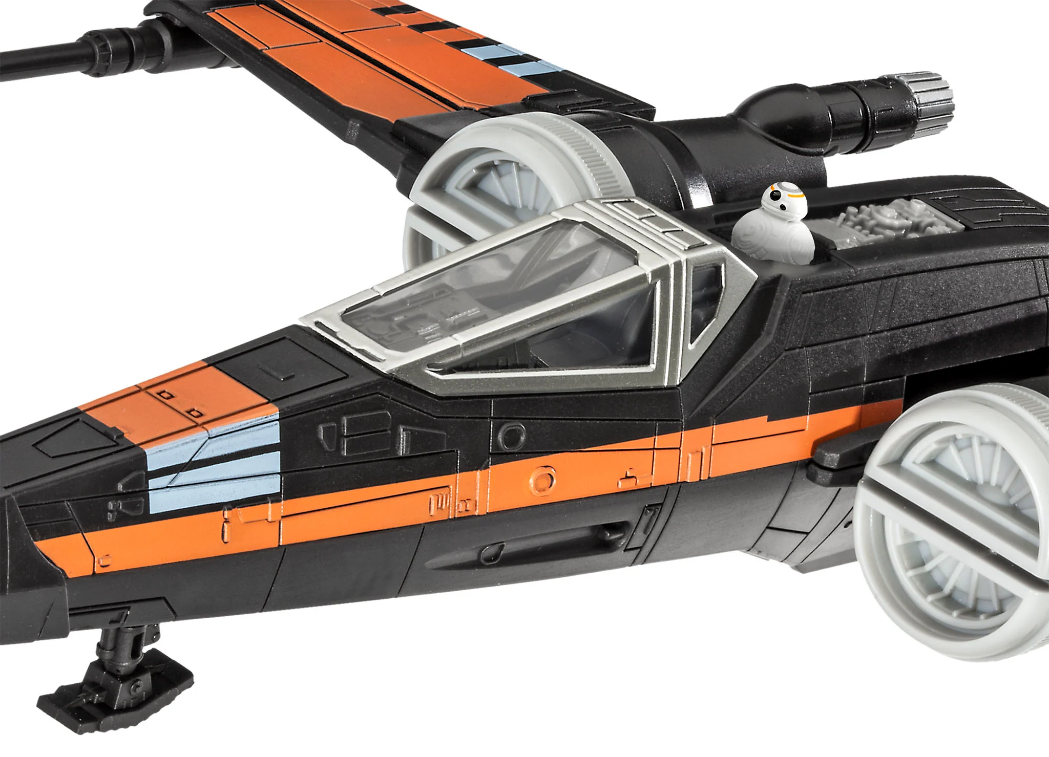 06564 Star Wars Poe's X-Wing Fighter (w-Sound): Build - Play Model Kit - Image 4