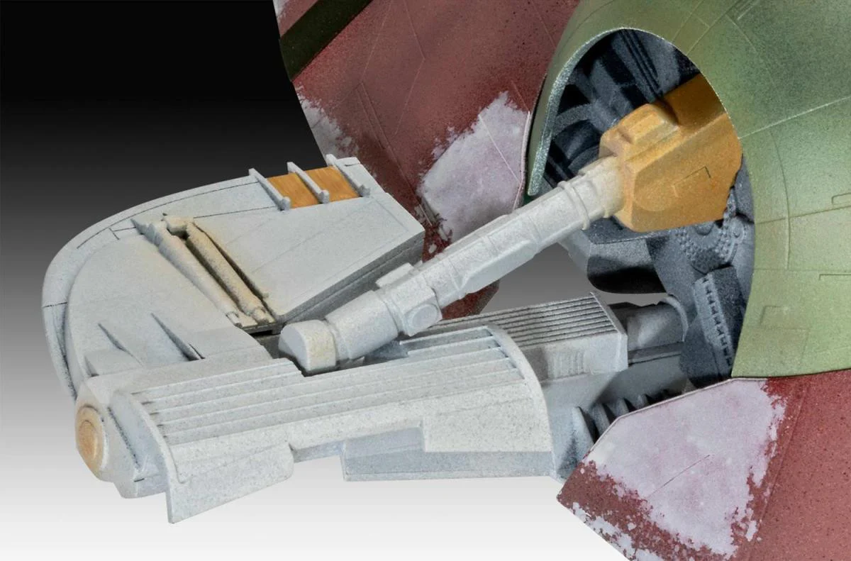 06785 Star Wars The Mandalorian Boba Fett's Starship(1:88 Scale) Model Kit - Image 5