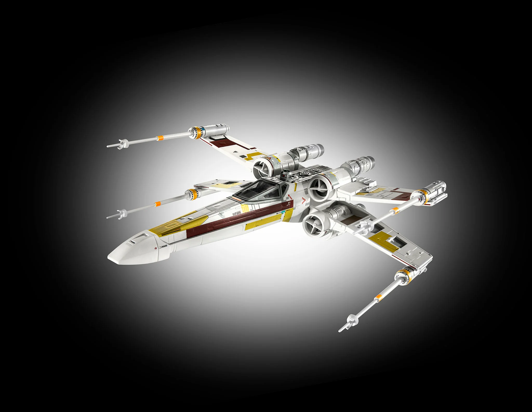 06790 Carson Teva's X-Wing Fighter: The Mandalorian Model Kit - Image 6