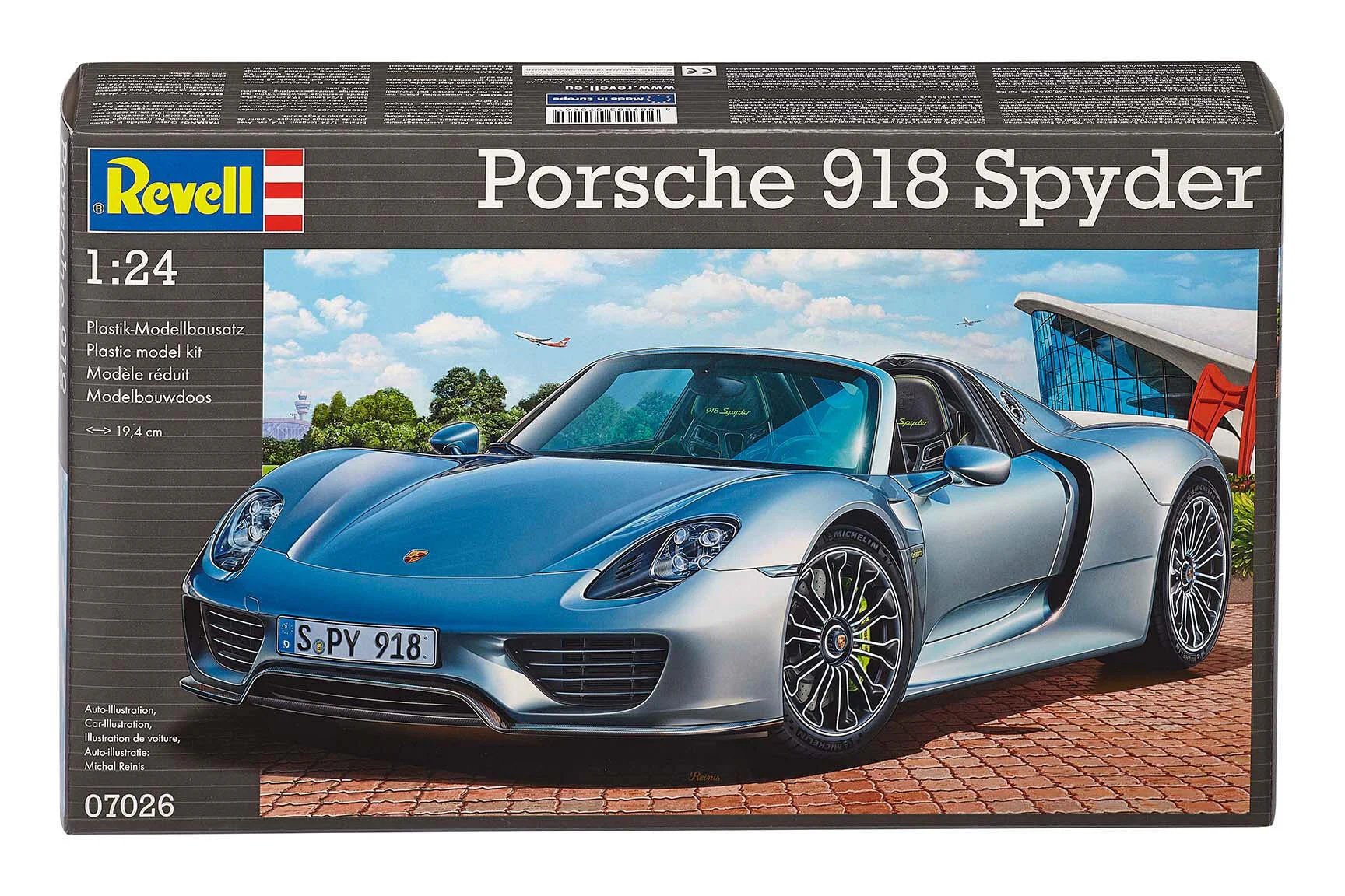 07026 Porsche 918 Spyder Model Kit - Image 6