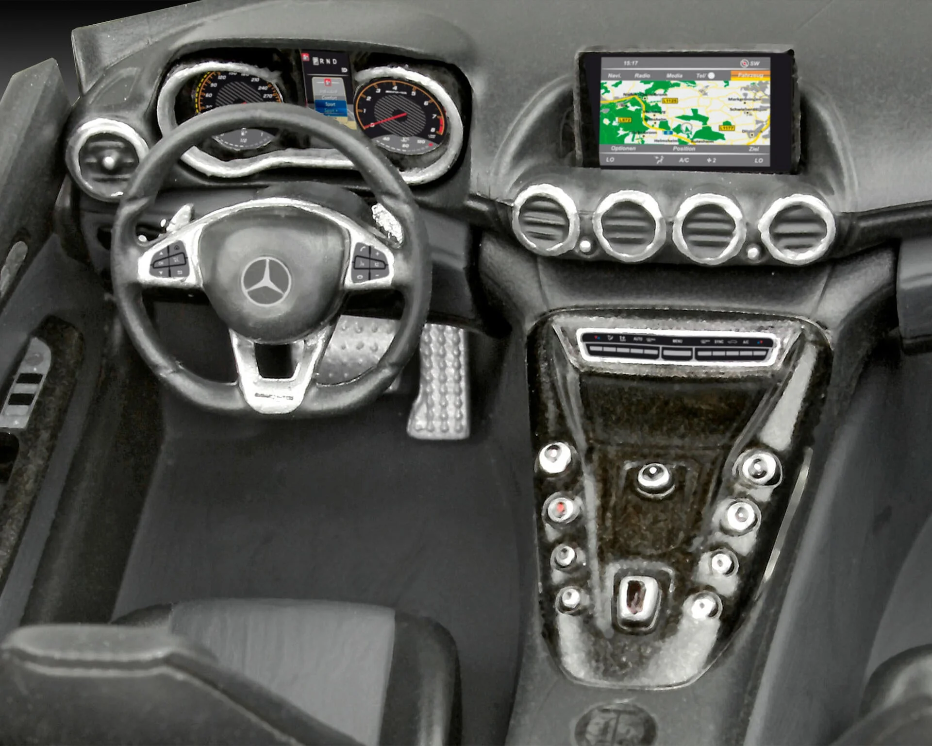 07028 Mercedes-AMG GT Model Kit - Image 5