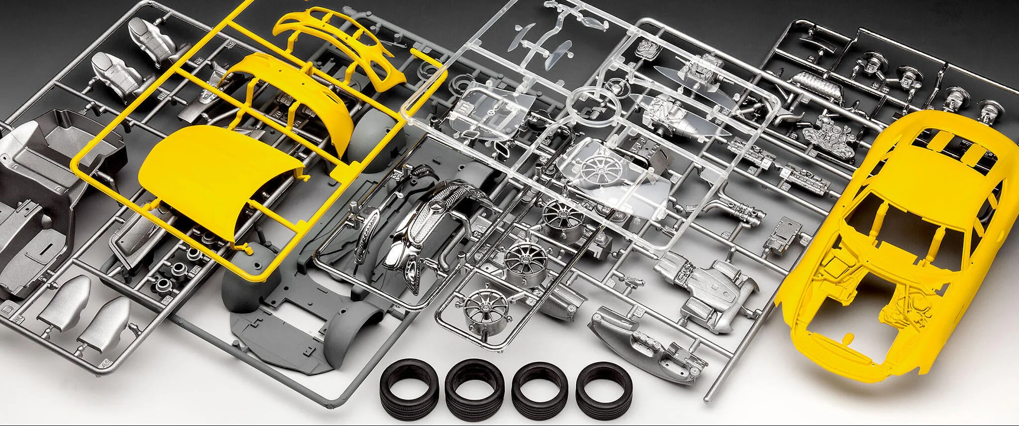 07028 Mercedes-AMG GT Model Kit - Image 6