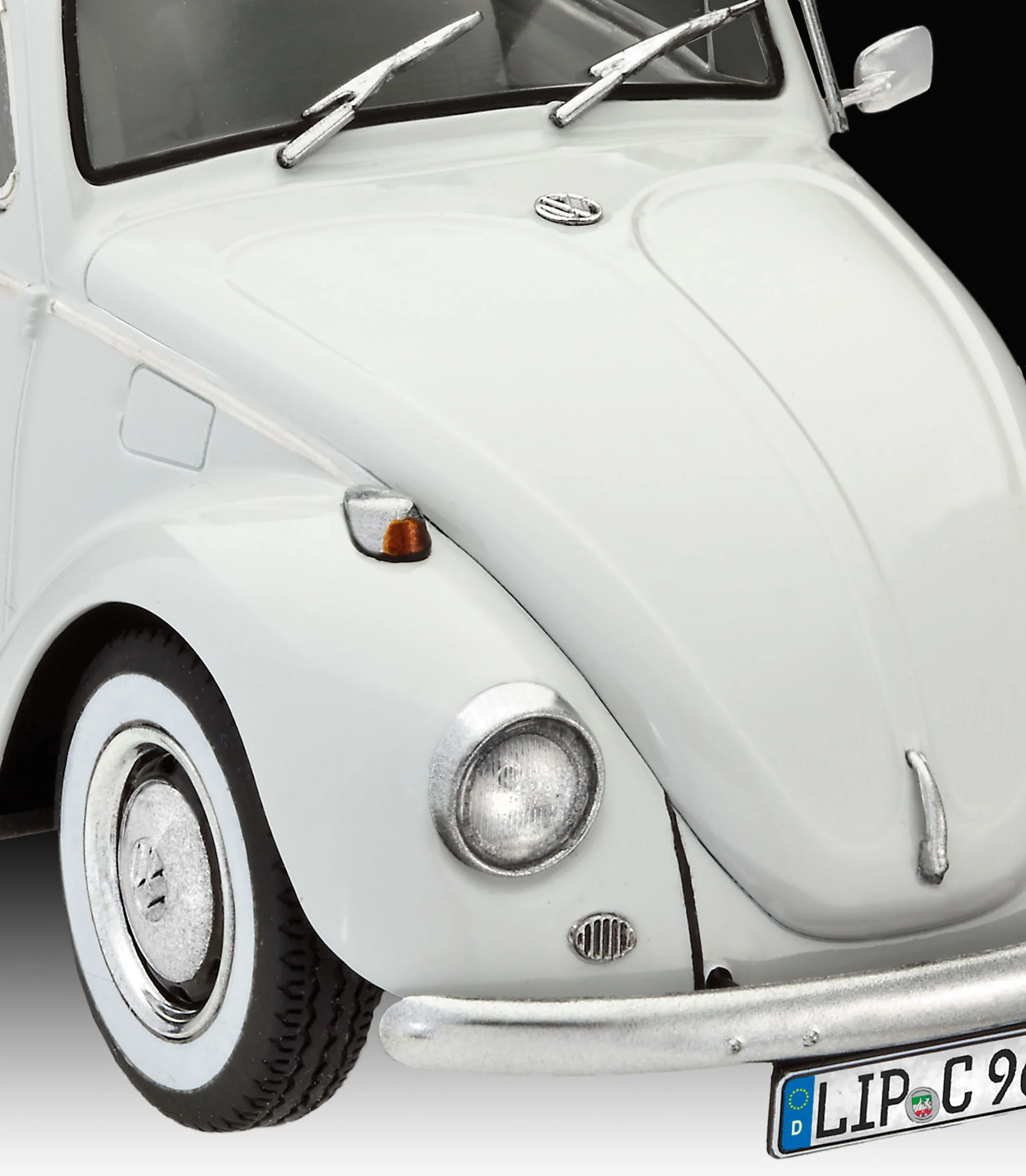 07083 Volkswagen Beetle Limousine 1968 (1:24 Scale) Model Kit - Image 3