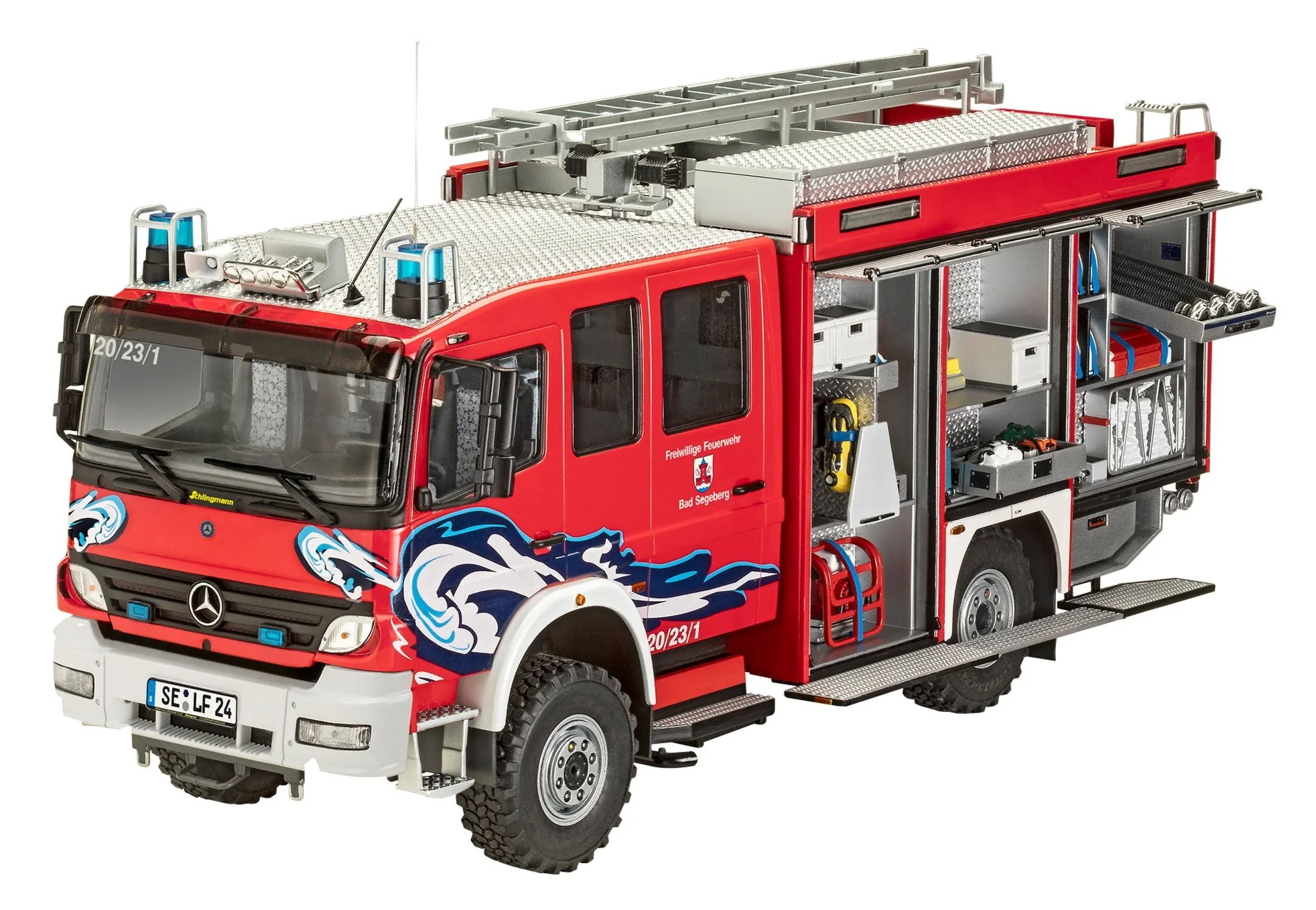 07586 Schlingmann TLF 16/25 Model Kit - Image 2