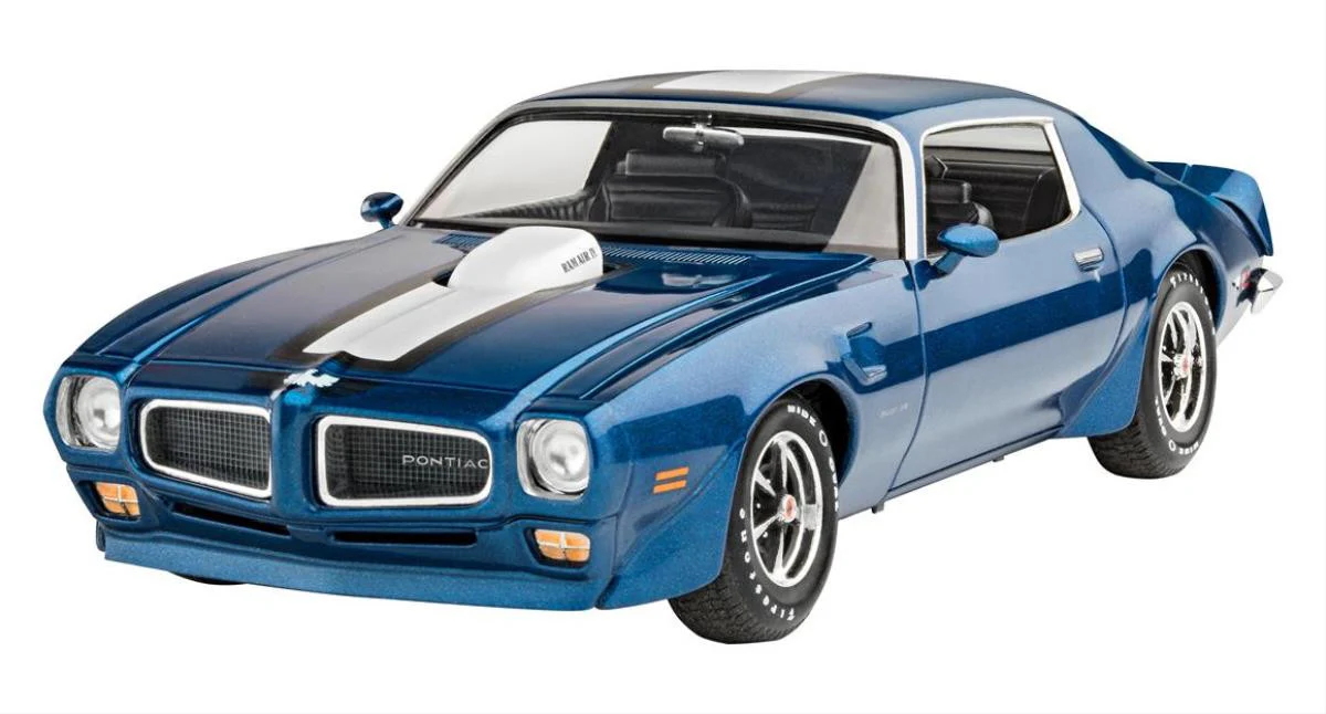 07672 1970 Pontiac Firebird (1:24 Scale) Model Kit - Image 2