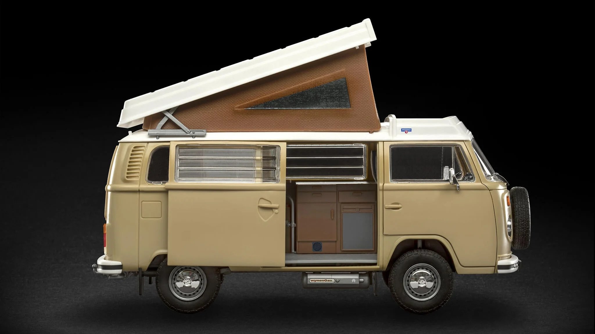 07676 VW T2 Camper (Click System) Model Kit - Image 4