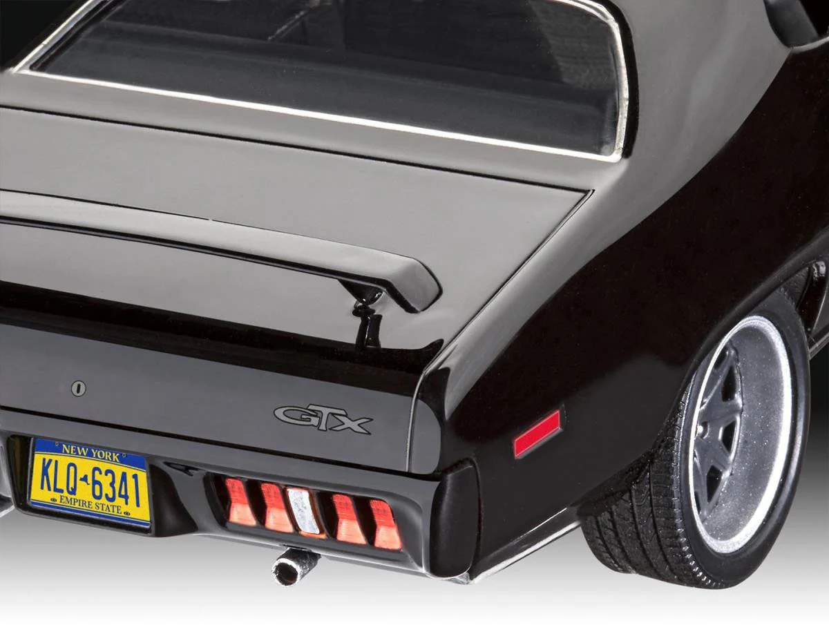 07692 Fast & Furious Dom's 1971 Plymouth GTX (1:25 Scale) Model Kit - Image 6