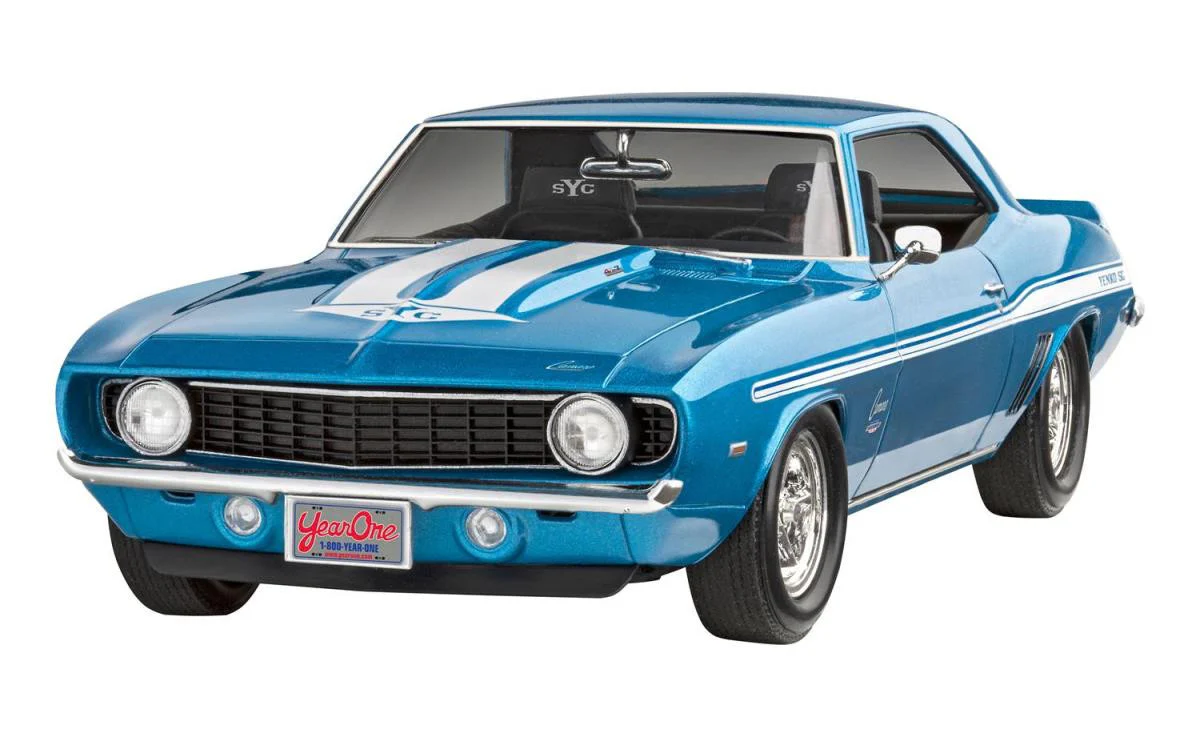 07694 Fast & Furious 1969 Chevy Camaro Yenko (1:25 Scale) Model Kit - Image 2