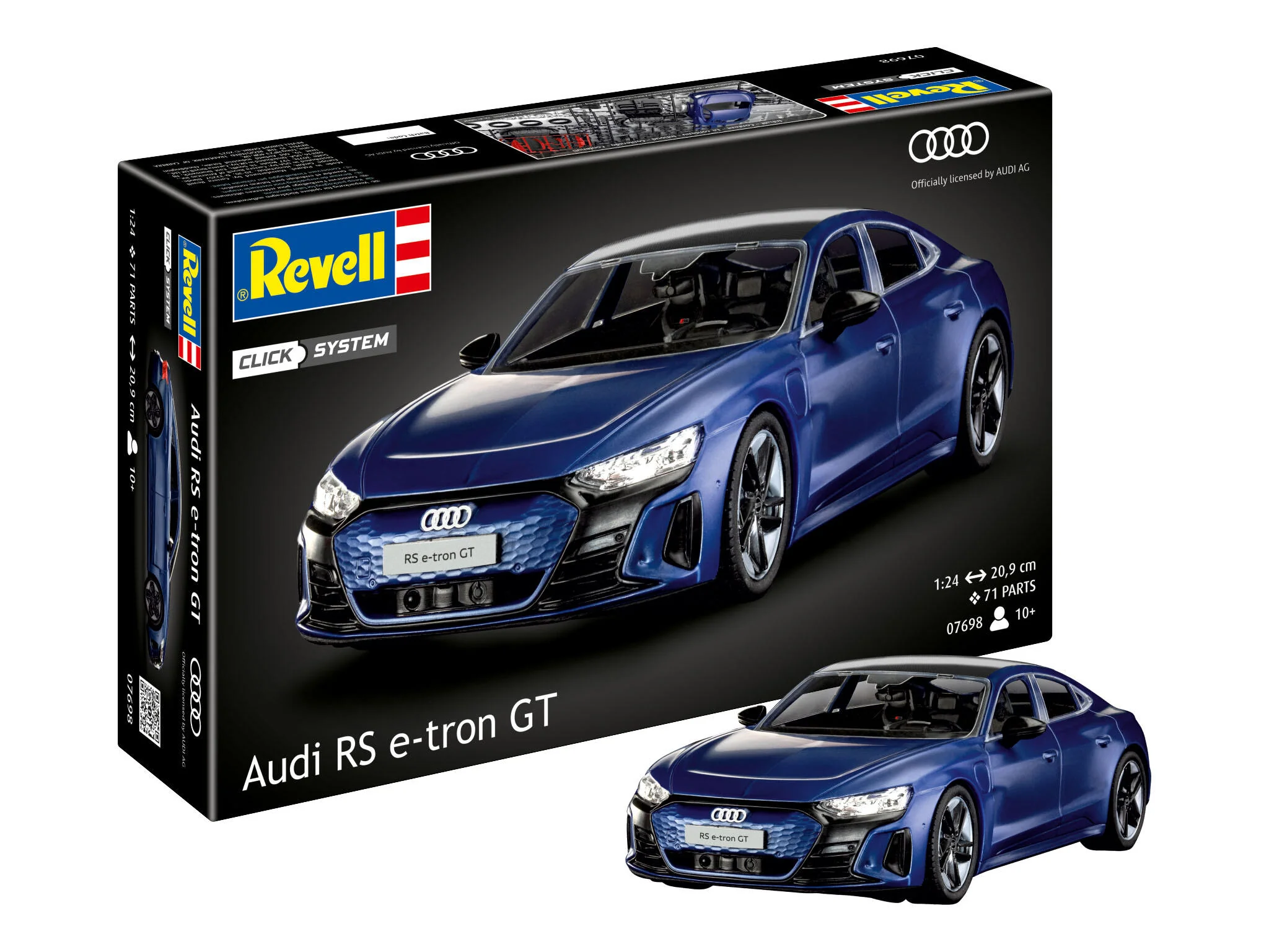 07698 Audi RS e-tron GT (Click System) multi-colour Model Kit