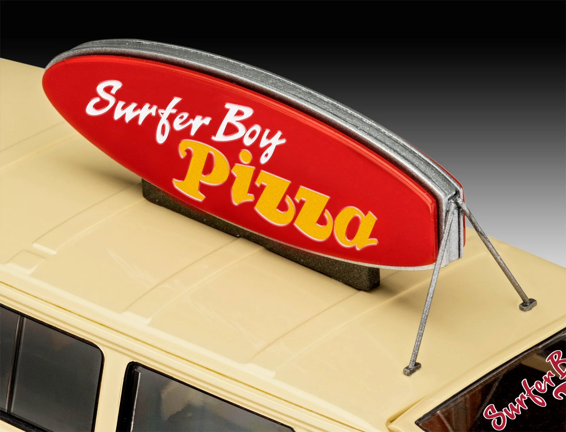 07725 VW T3 Bus "Surfer Boy": Stranger Things Model Kit - Image 4