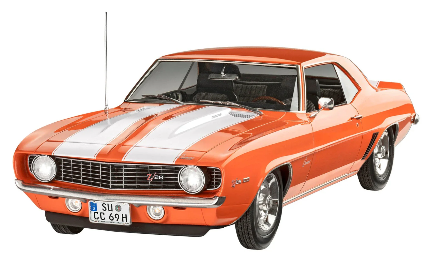 07727 69 Chevy Camaro Model Kit - Image 2