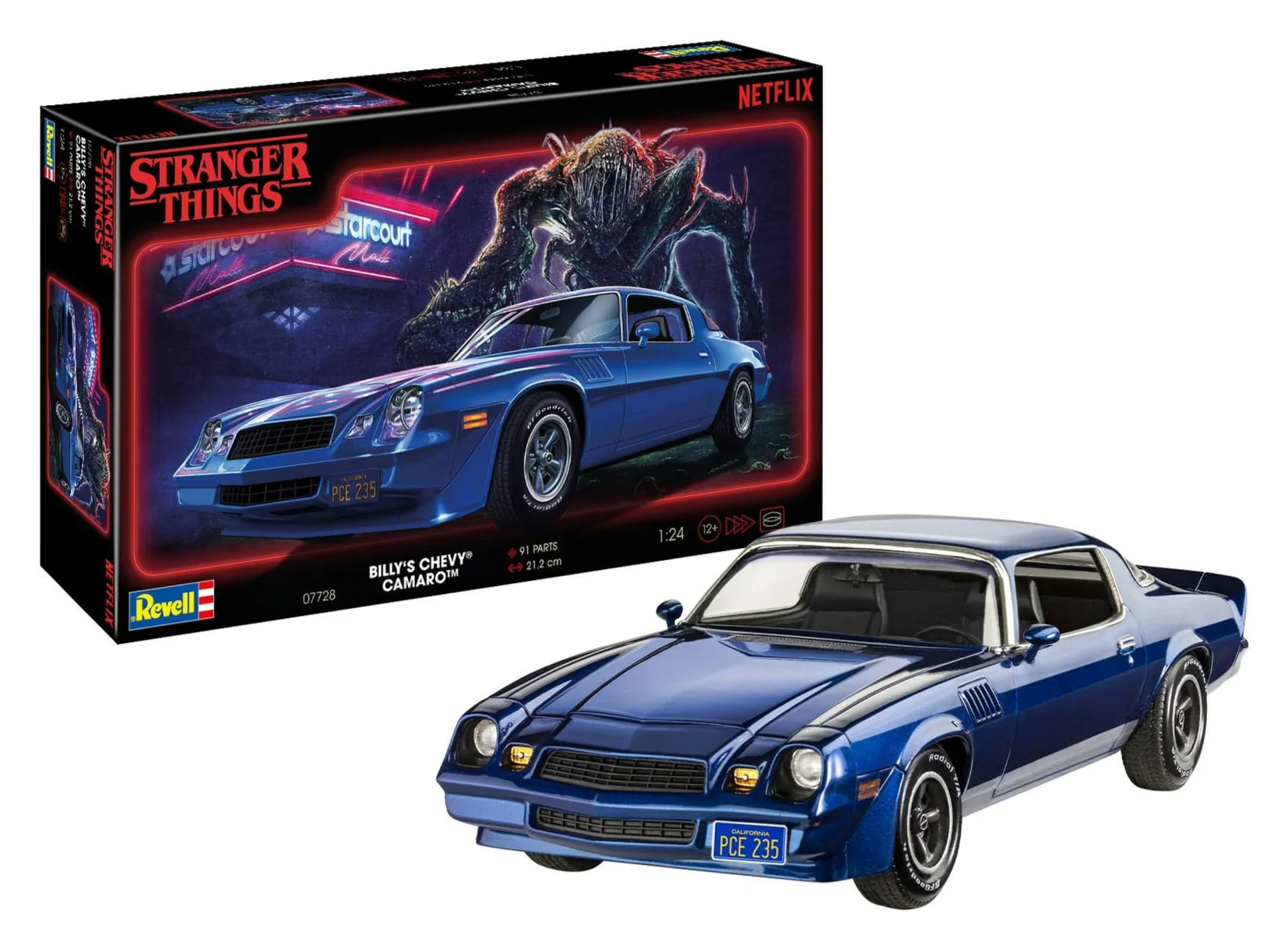 07728 Chevy Camaro Z/28: Stranger Things Model Kit
