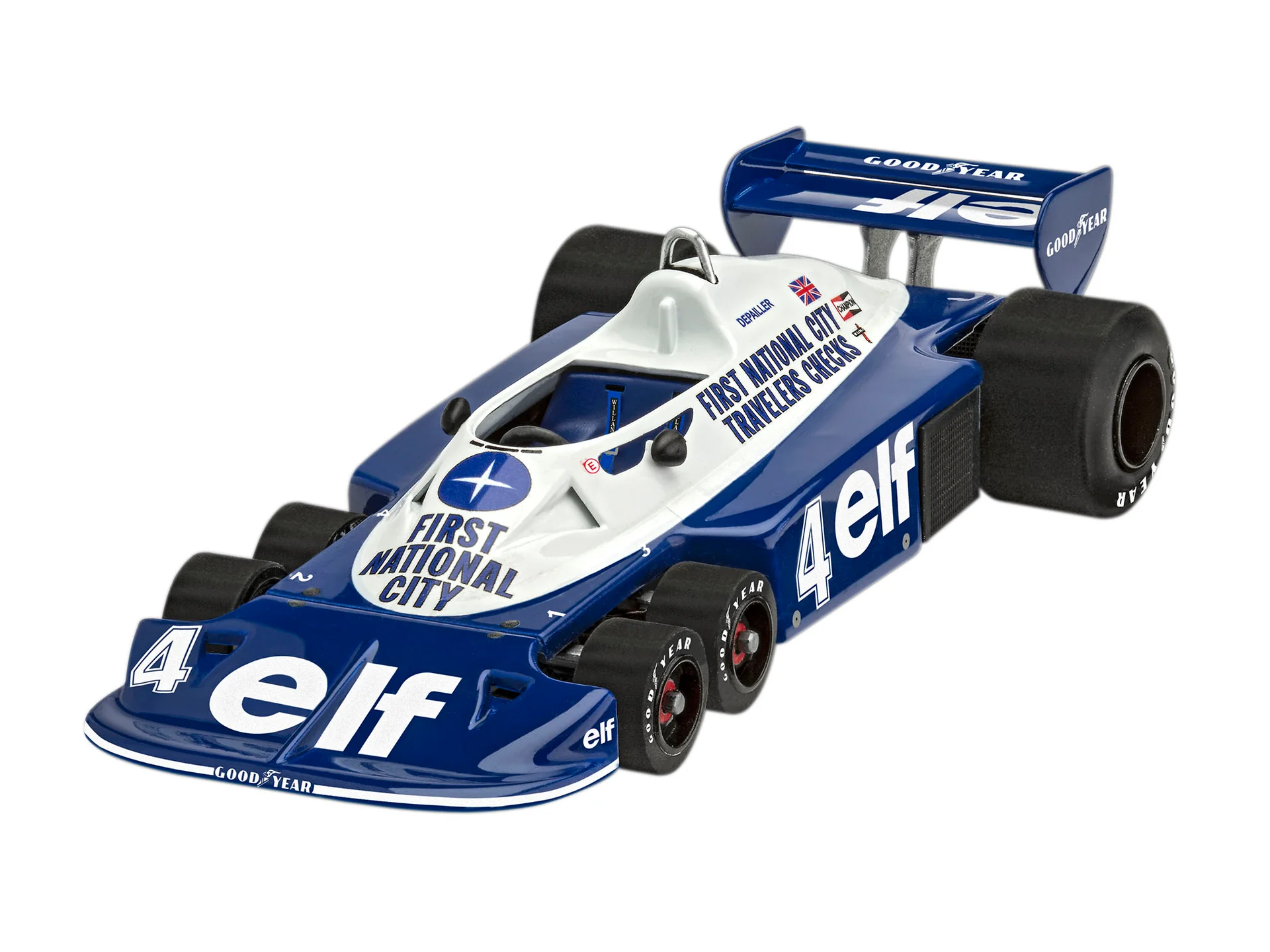 07741 Tyrrel P34-2 6-Wheeler Model Kit