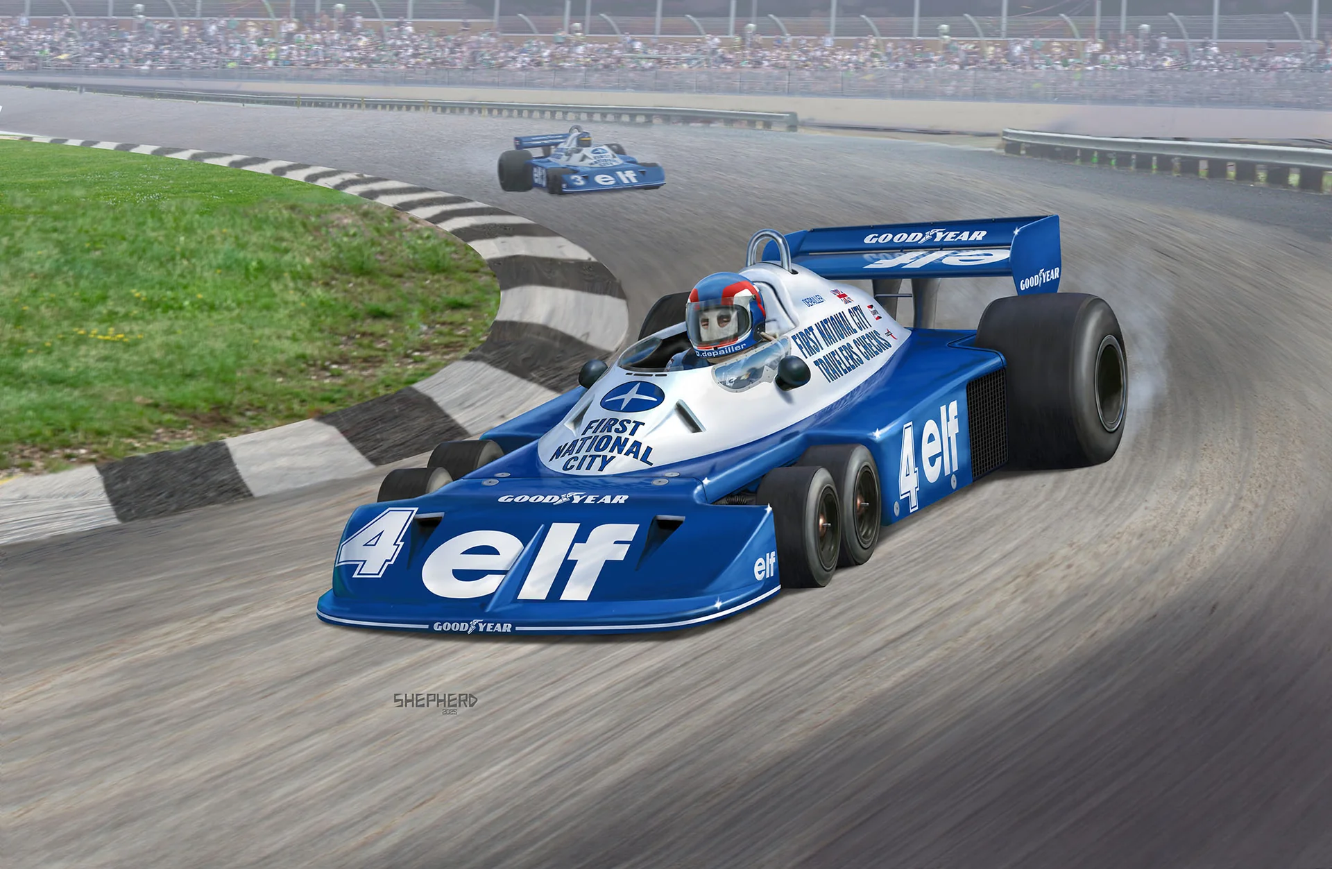 07741 Tyrrel P34-2 6-Wheeler Model Kit - Image 10
