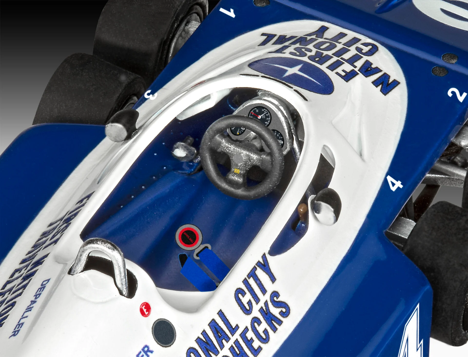 07741 Tyrrel P34-2 6-Wheeler Model Kit - Image 4