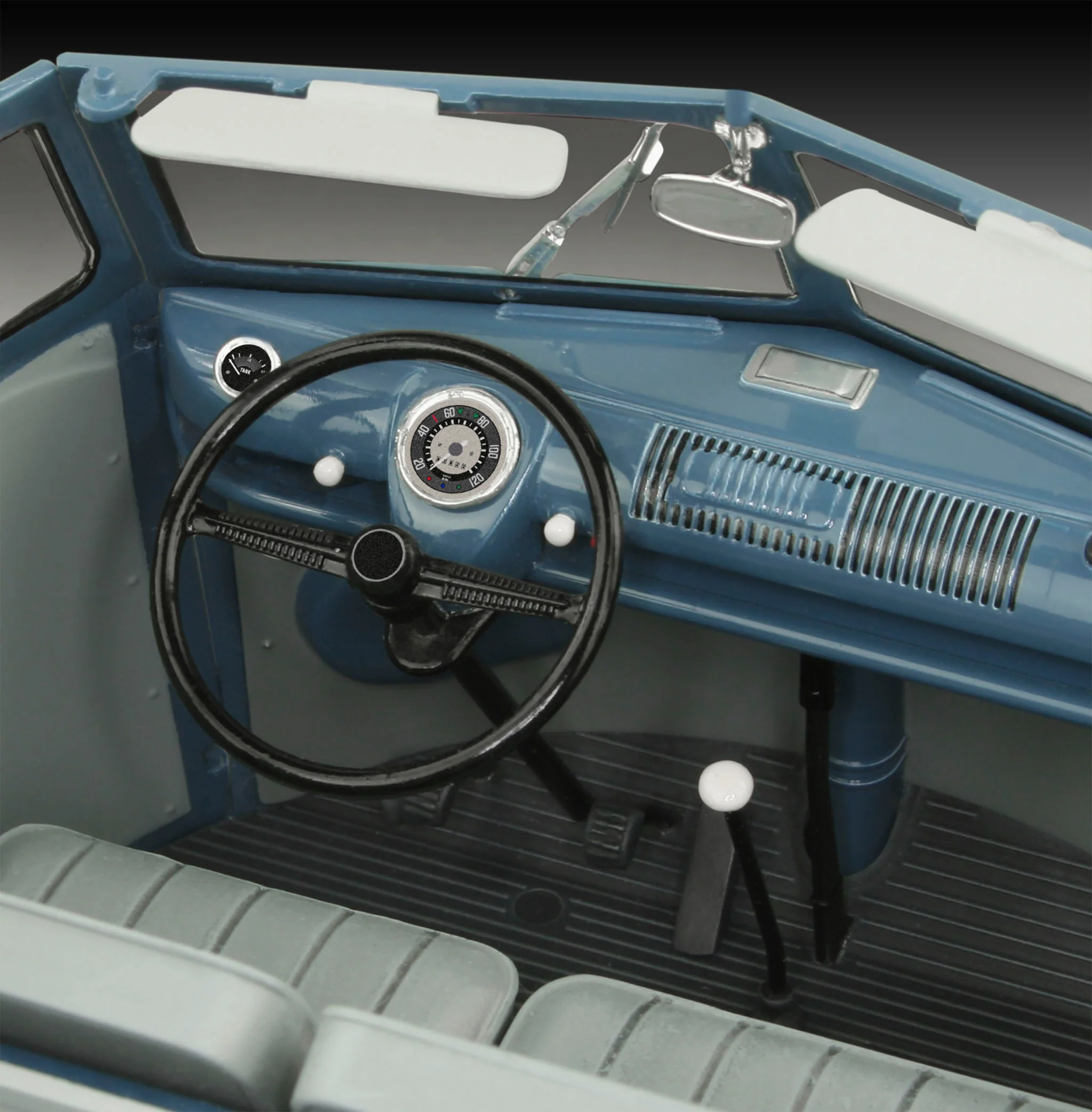 07742 VW T1 Panel Van - 75 Years of the VW T1 Model Kit - Image 6