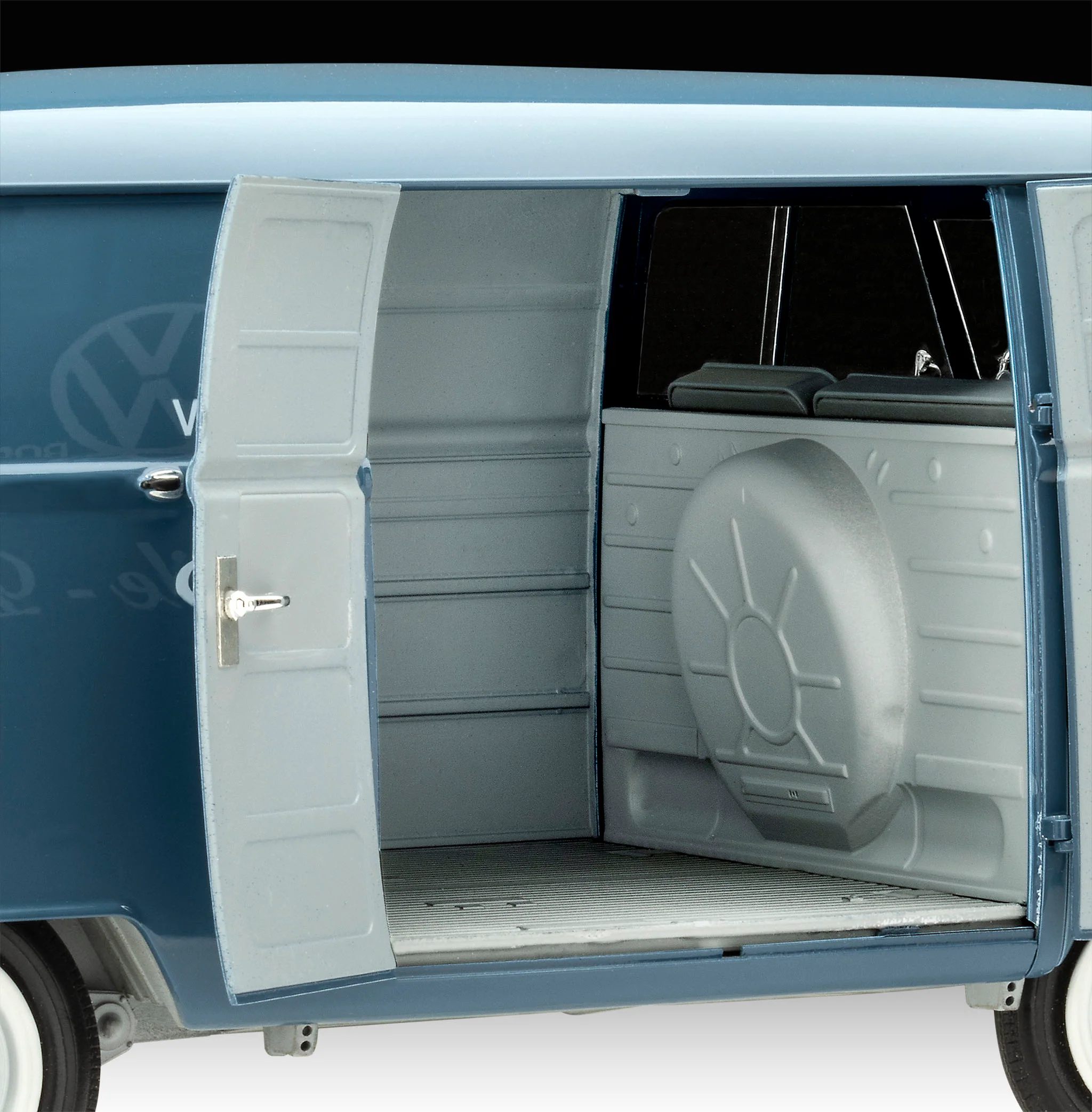 07742 VW T1 Panel Van - 75 Years of the VW T1 Model Kit - Image 7