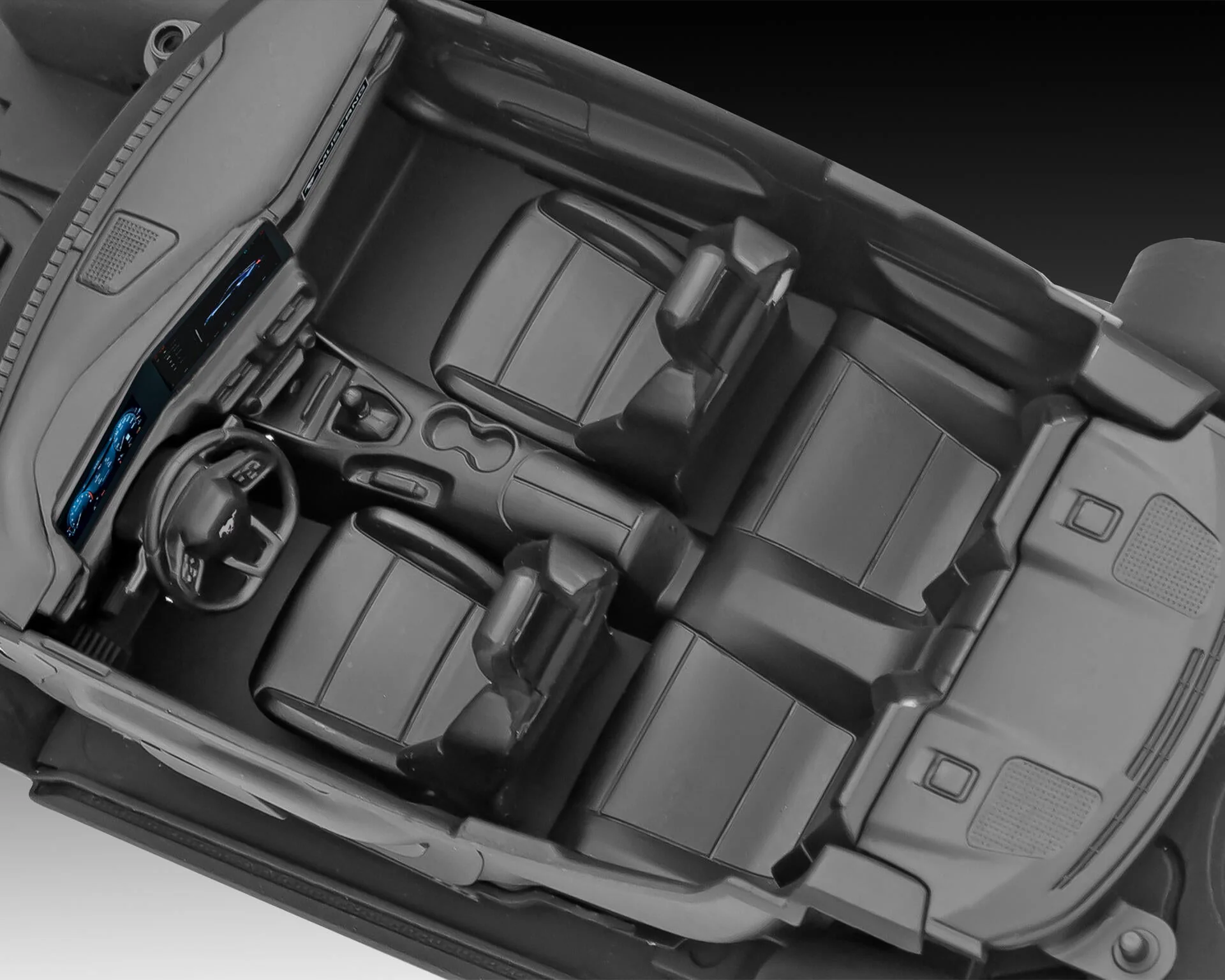 07743 2024 Ford Mustang GT (easy-click) Model Kit - Image 4