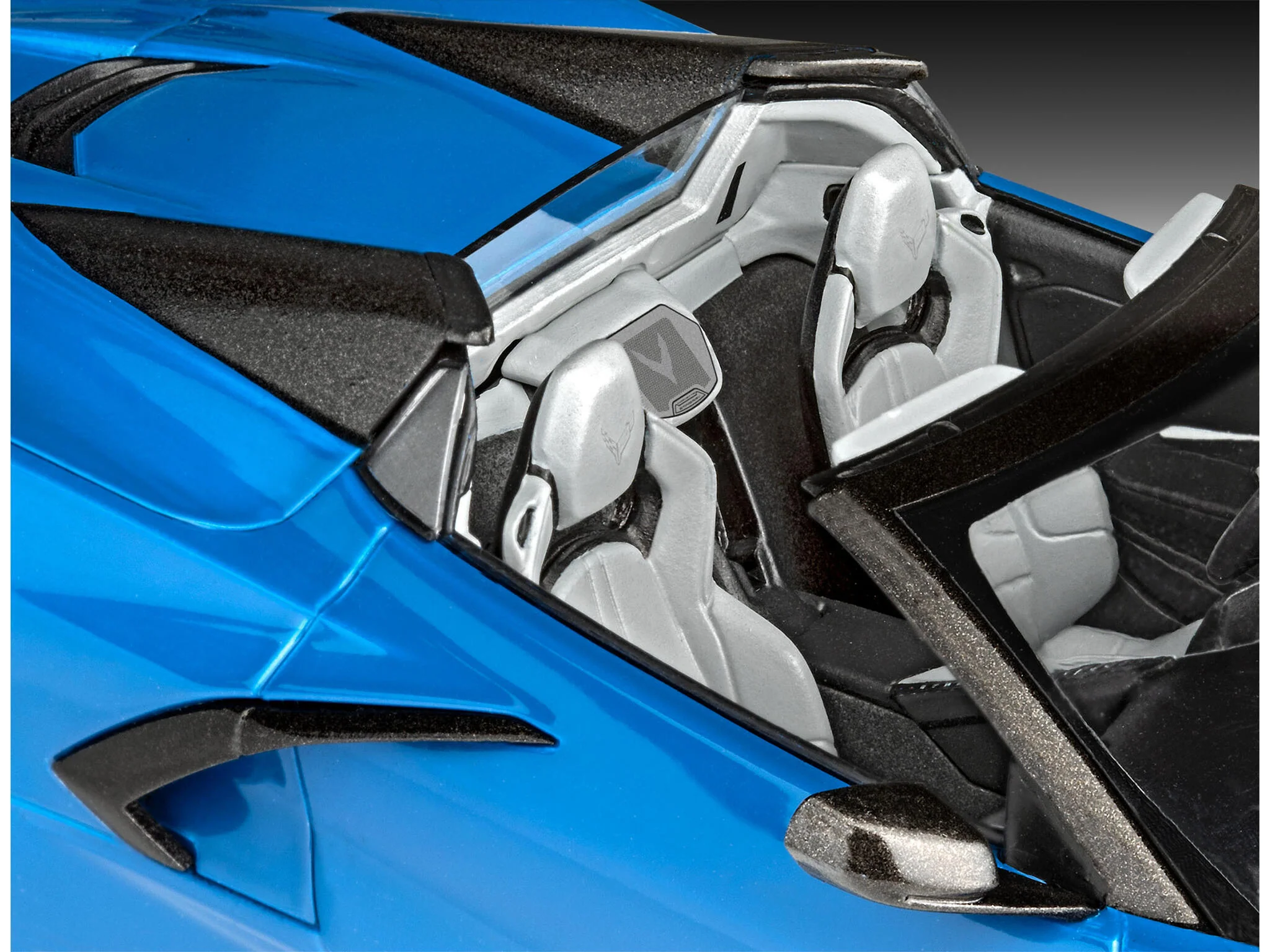 07750 Corvette C8 Cabriolet Model Kit - Image 4
