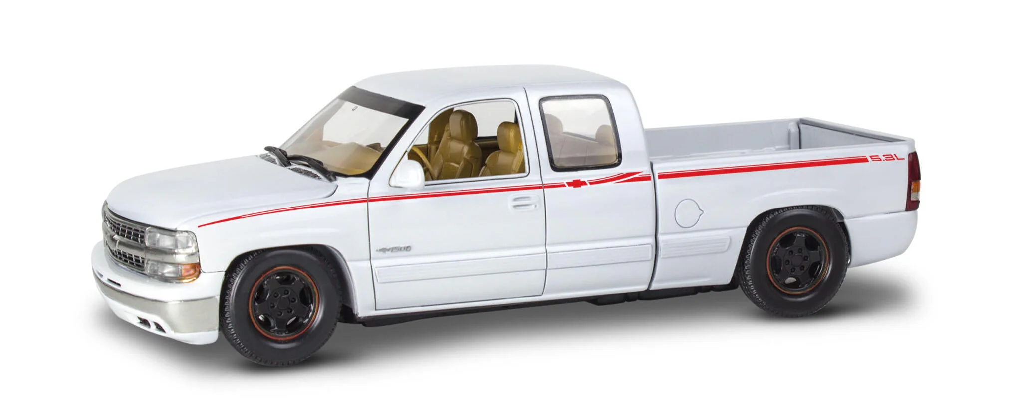14538 1999 Chevy® Silverado® Street Pickup Model Kit - Image 2