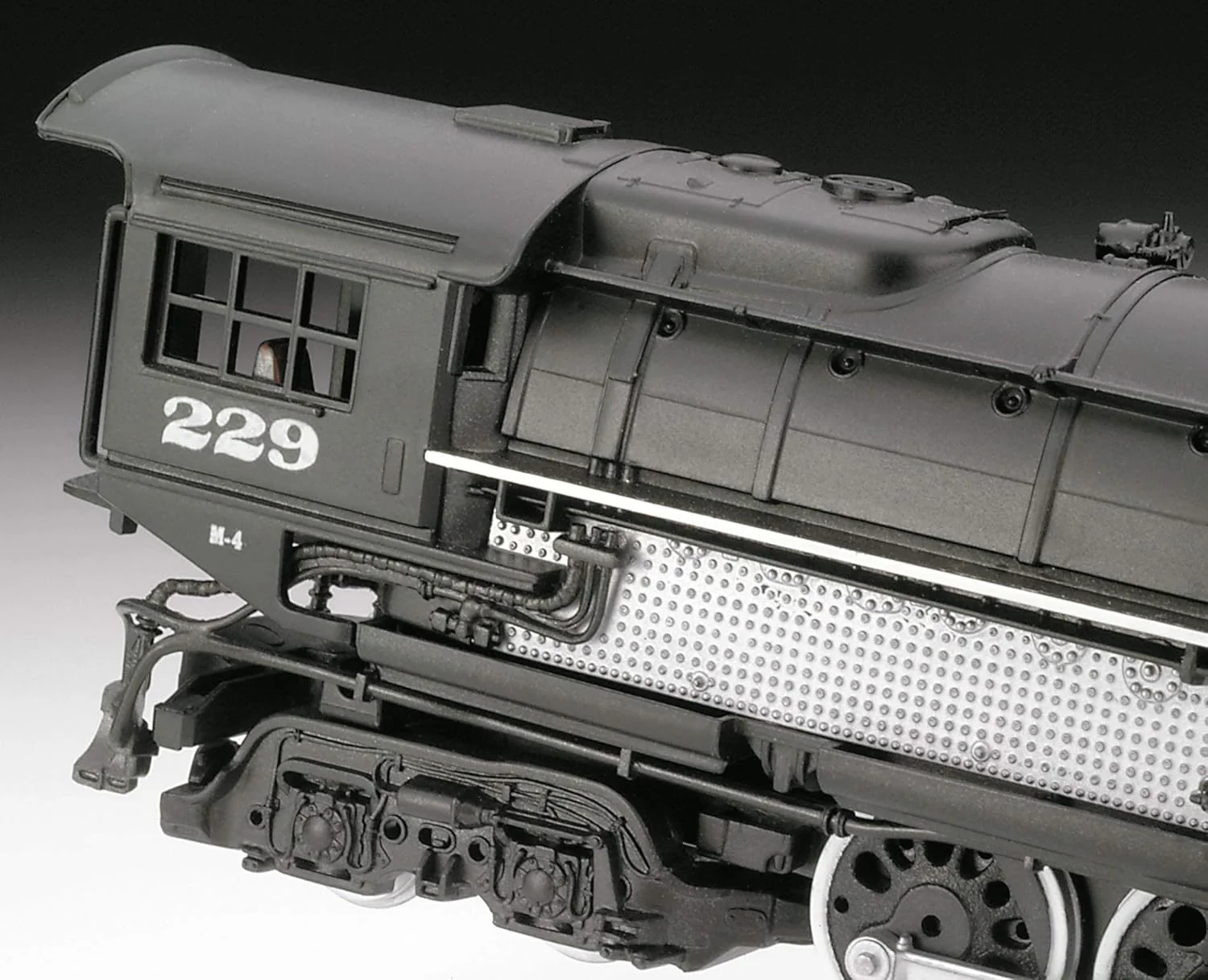 62165 Model Set Big Boy Locomotive (1:87 Scale) Plastic Model Kit - Image 4