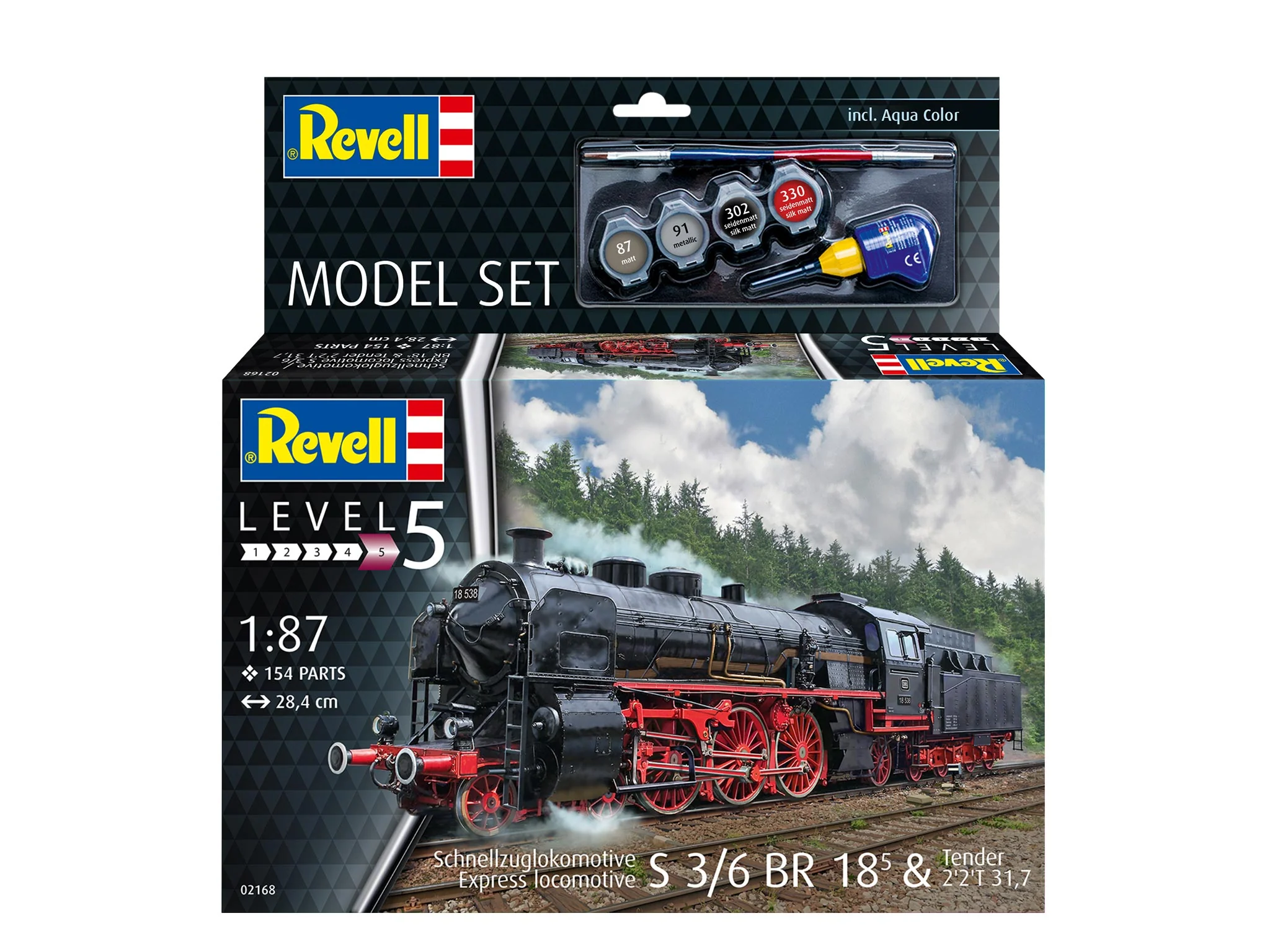 62168 Model Set Express Loco S3/6 BR 18(5) with Tender - Image 11
