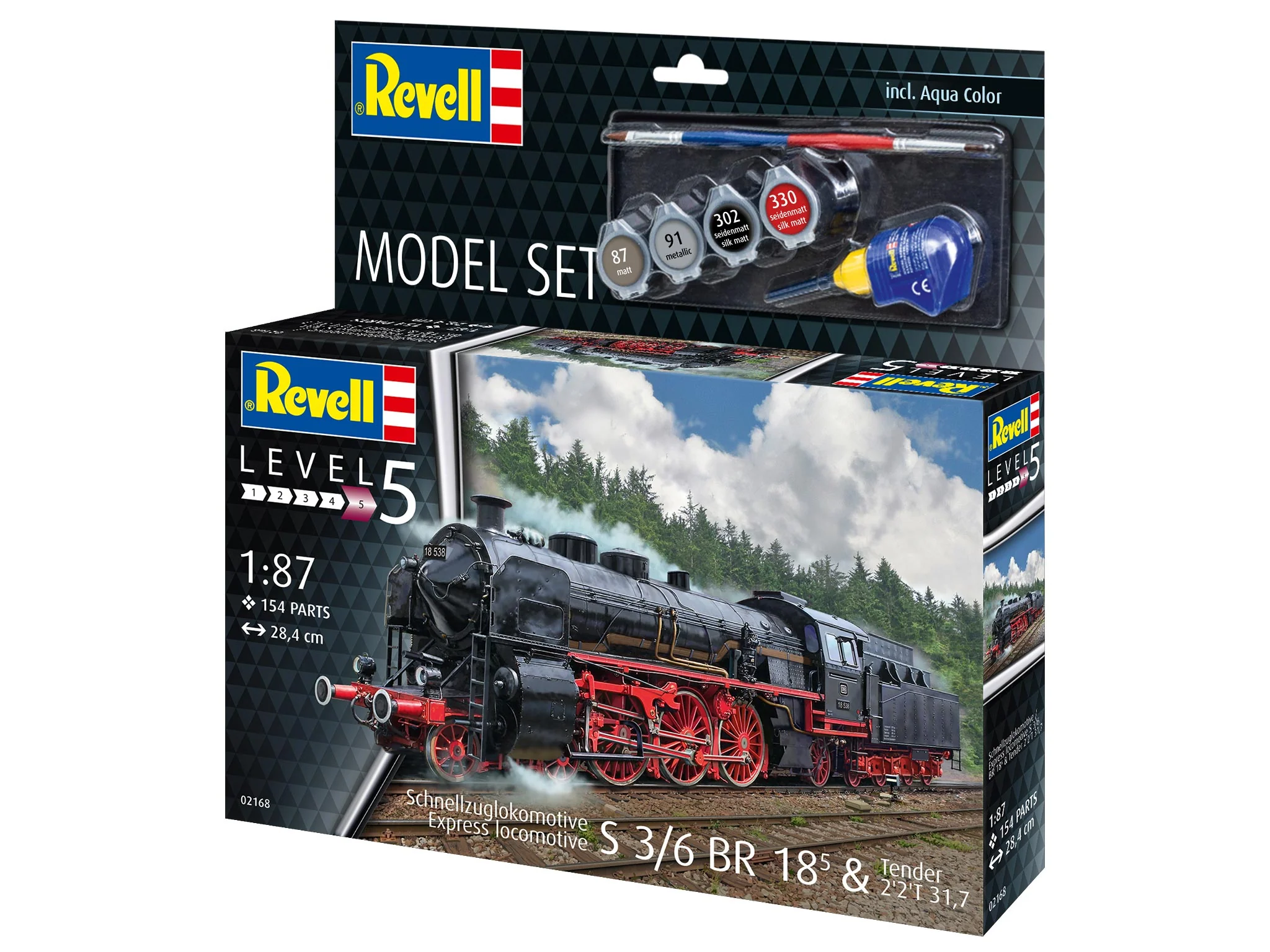 62168 Model Set Express Loco S3/6 BR 18(5) with Tender - Image 12