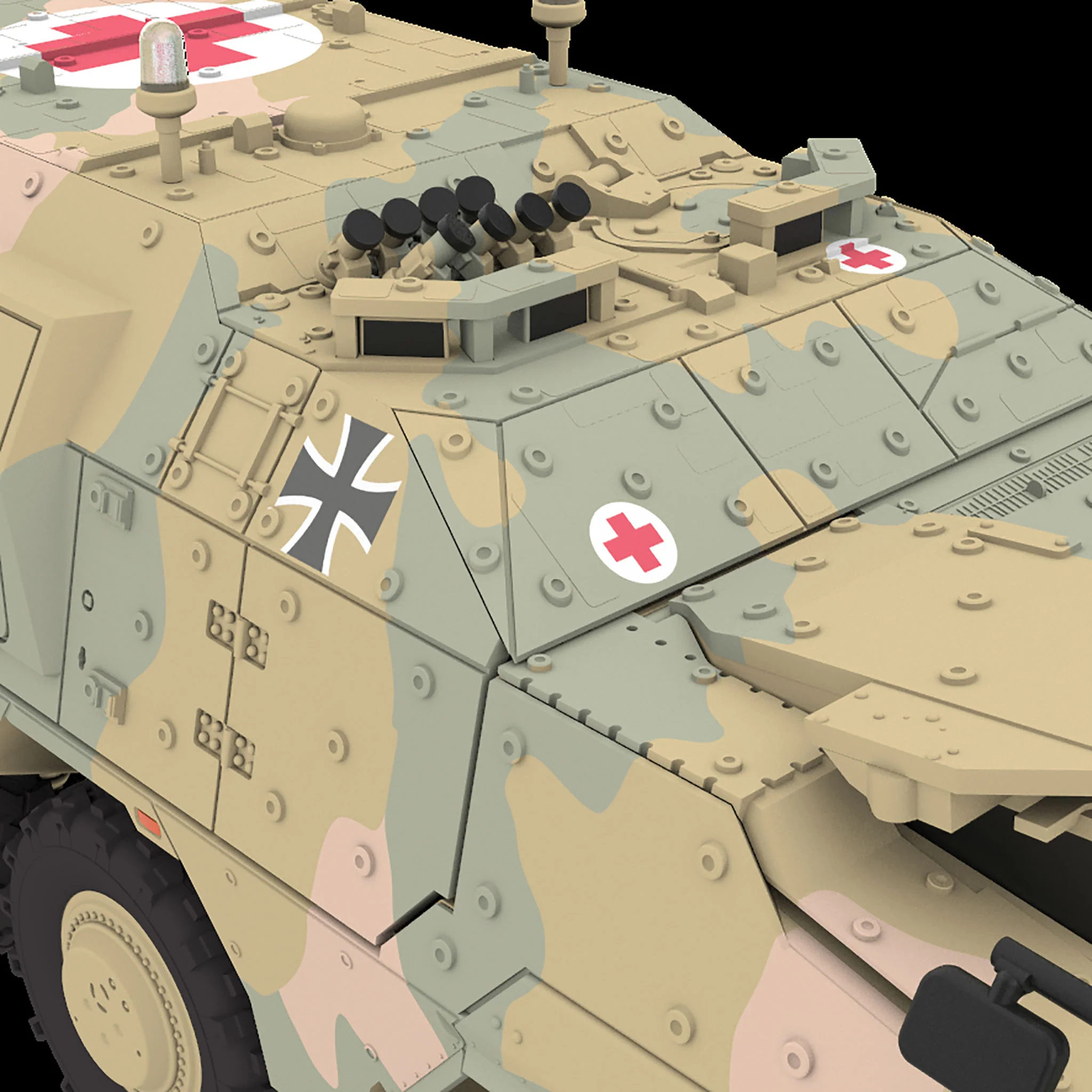 63362 GTK Boxer sgSANKfz model Model Kit - Image 3