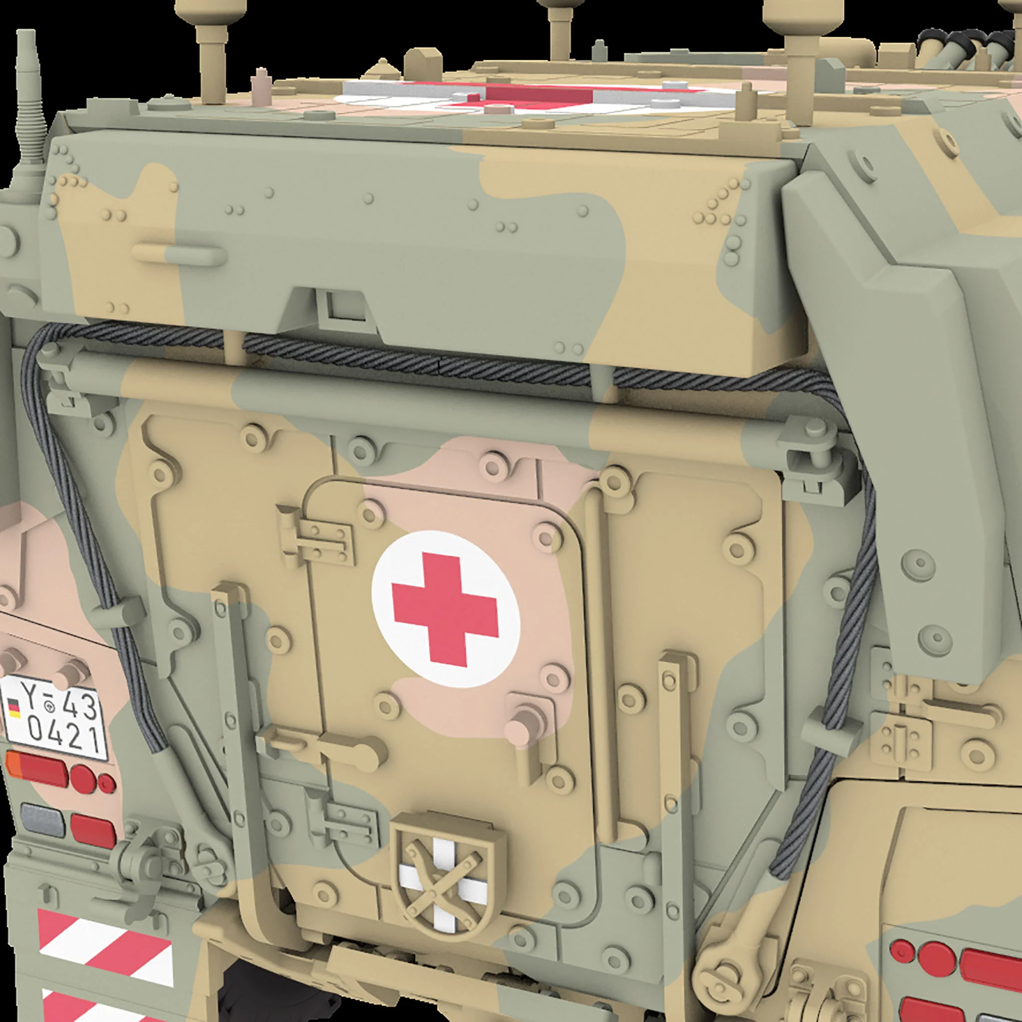 63362 GTK Boxer sgSANKfz model Model Kit - Image 4